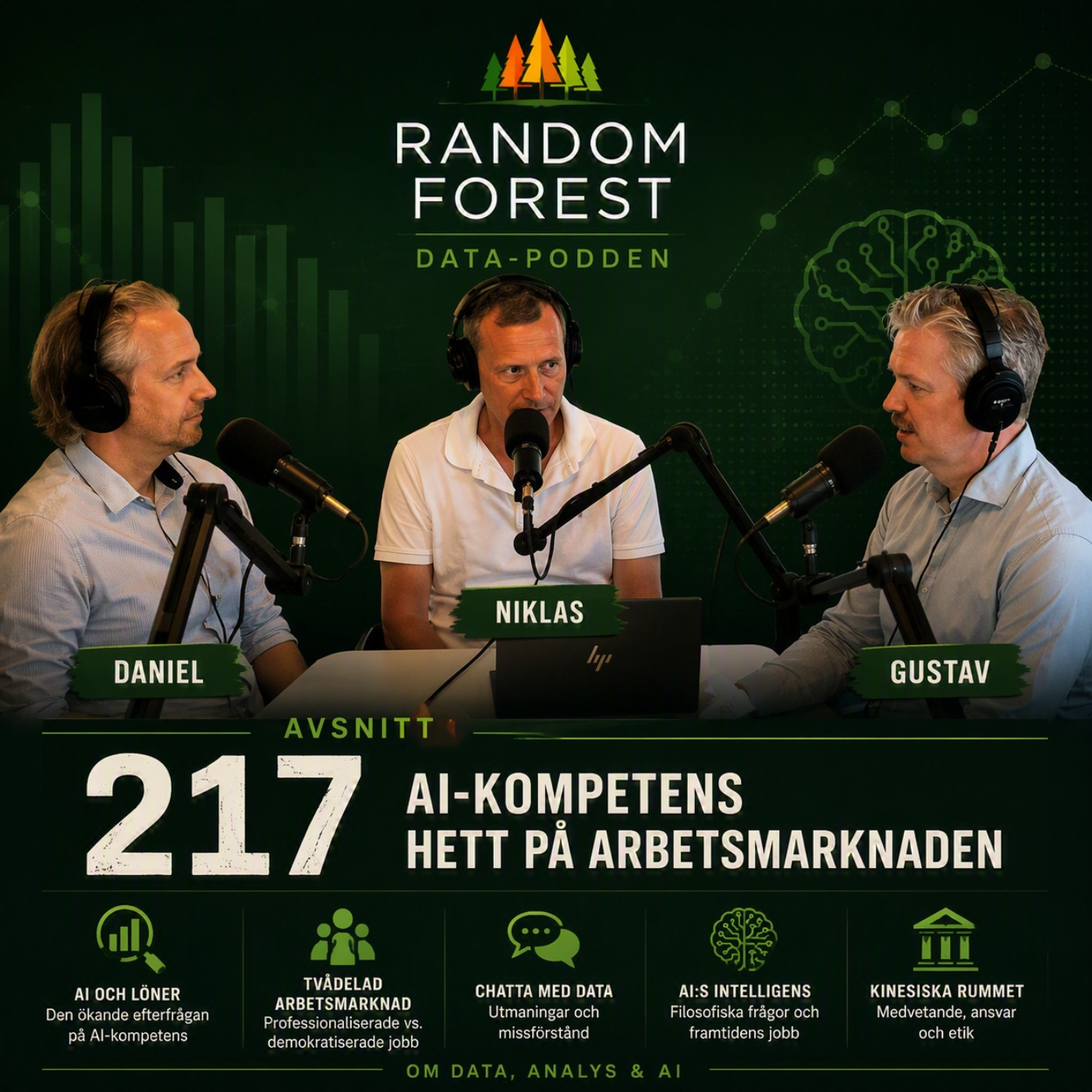 Avsnitt 217 - AI-kompetens hett på arbetsmarknaden episode artwork