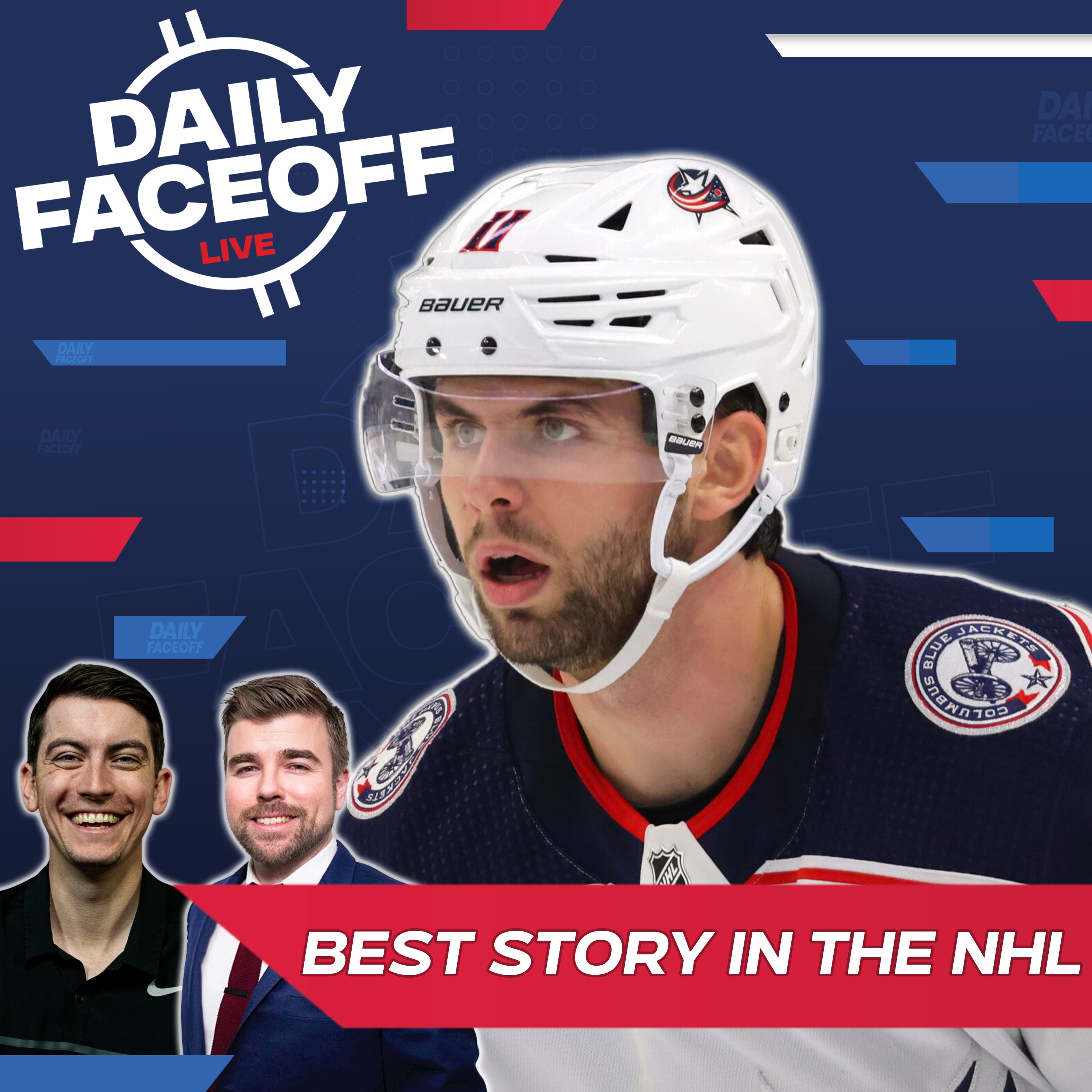 Fire Up The Cannons: The Blue Jackets are the NHL's Best Story | Daily Faceoff LIVE January 23rd