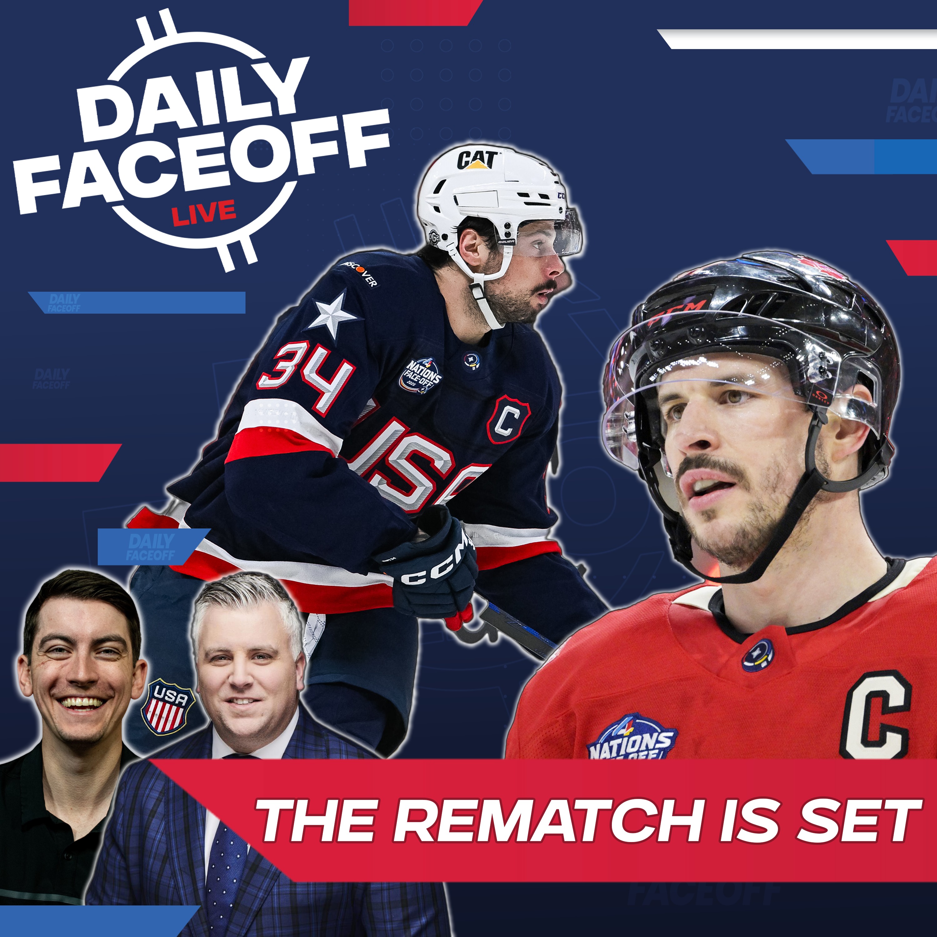 The Rematch is Set at the 4 Nations Face-Off | Daily Faceoff LIVE