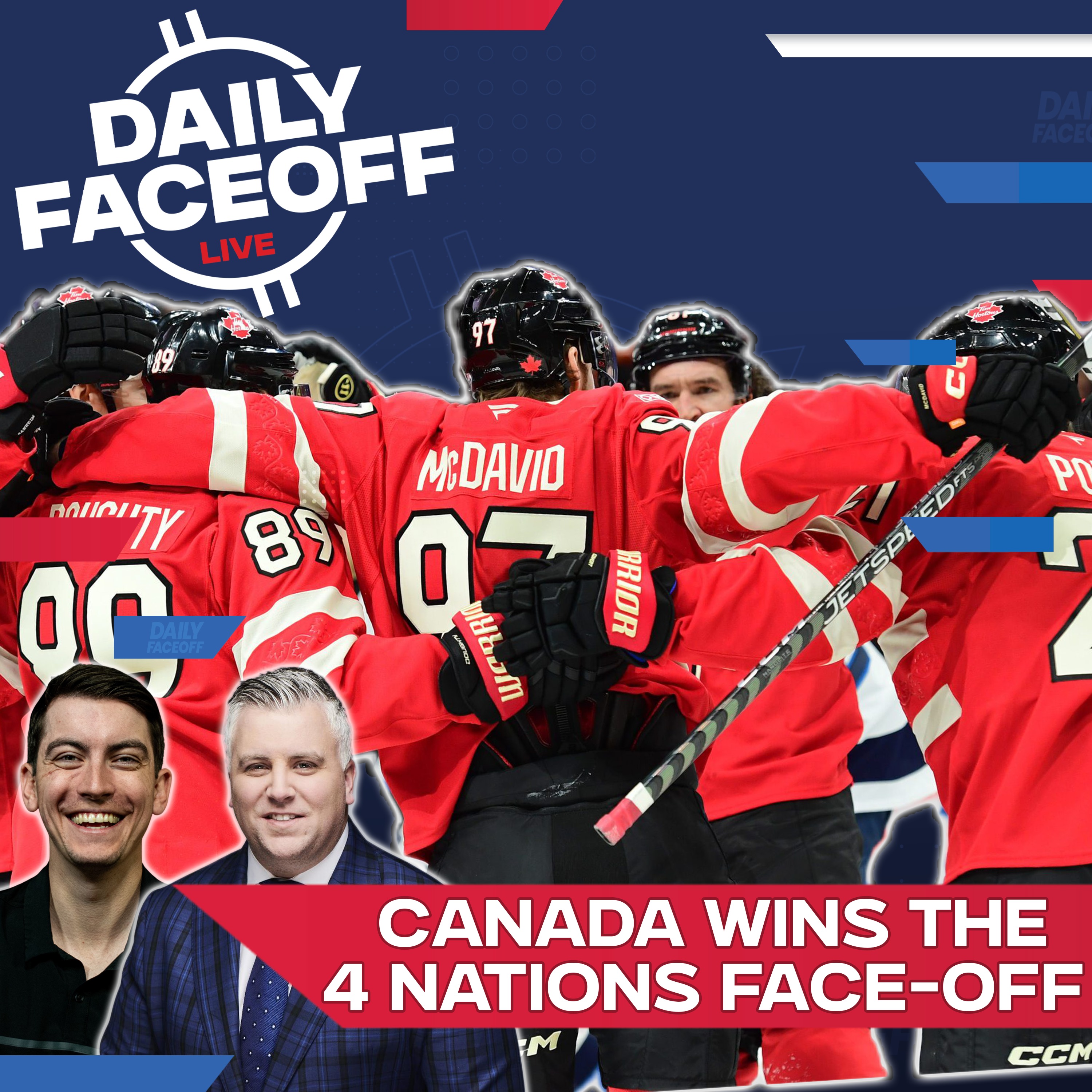 Connor McDavid Clinches 4 Nations Victory for Canada| Daily Faceoff LIVE