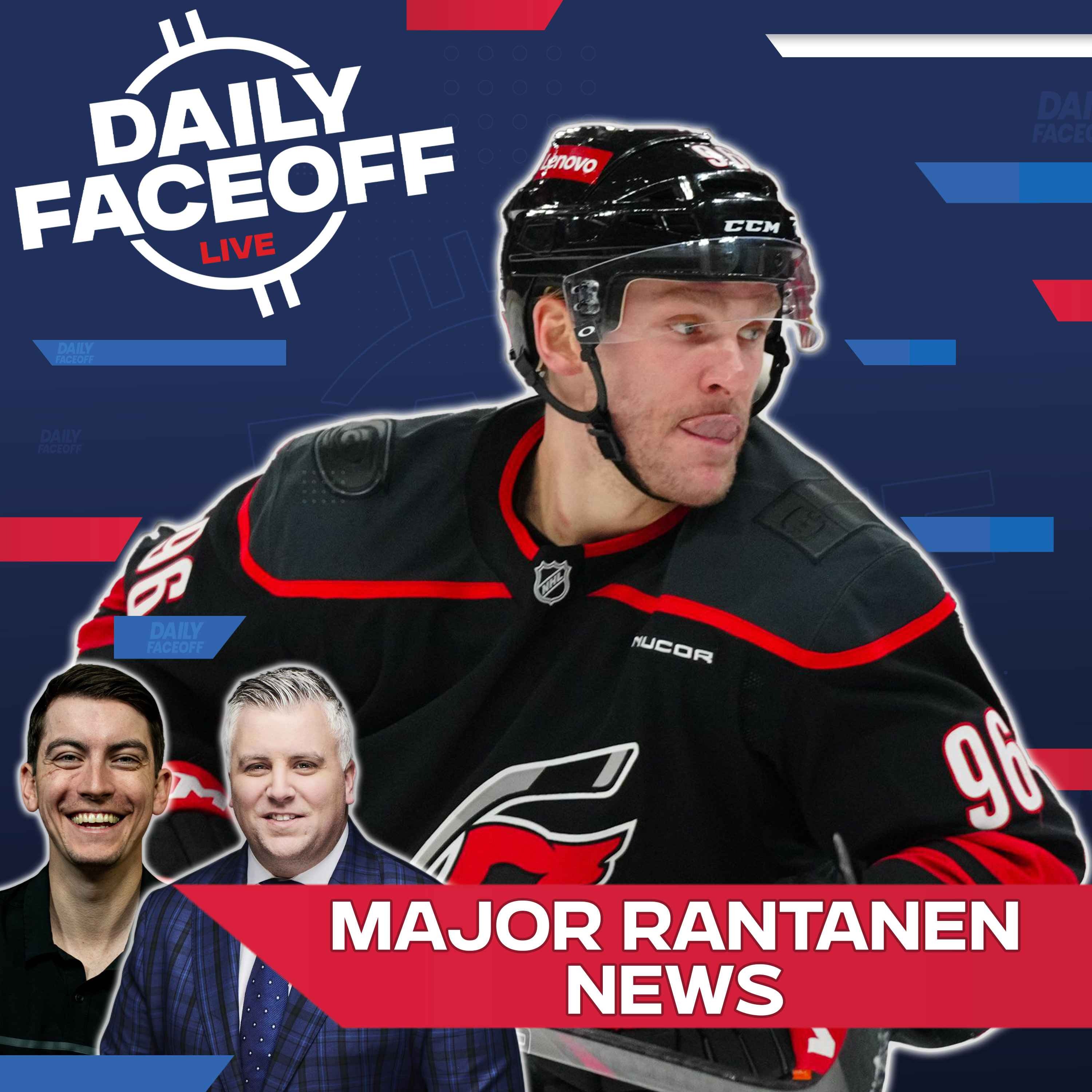Rantanen Rockets to #1 on Trade Targets Board | Daily Faceoff LIVE