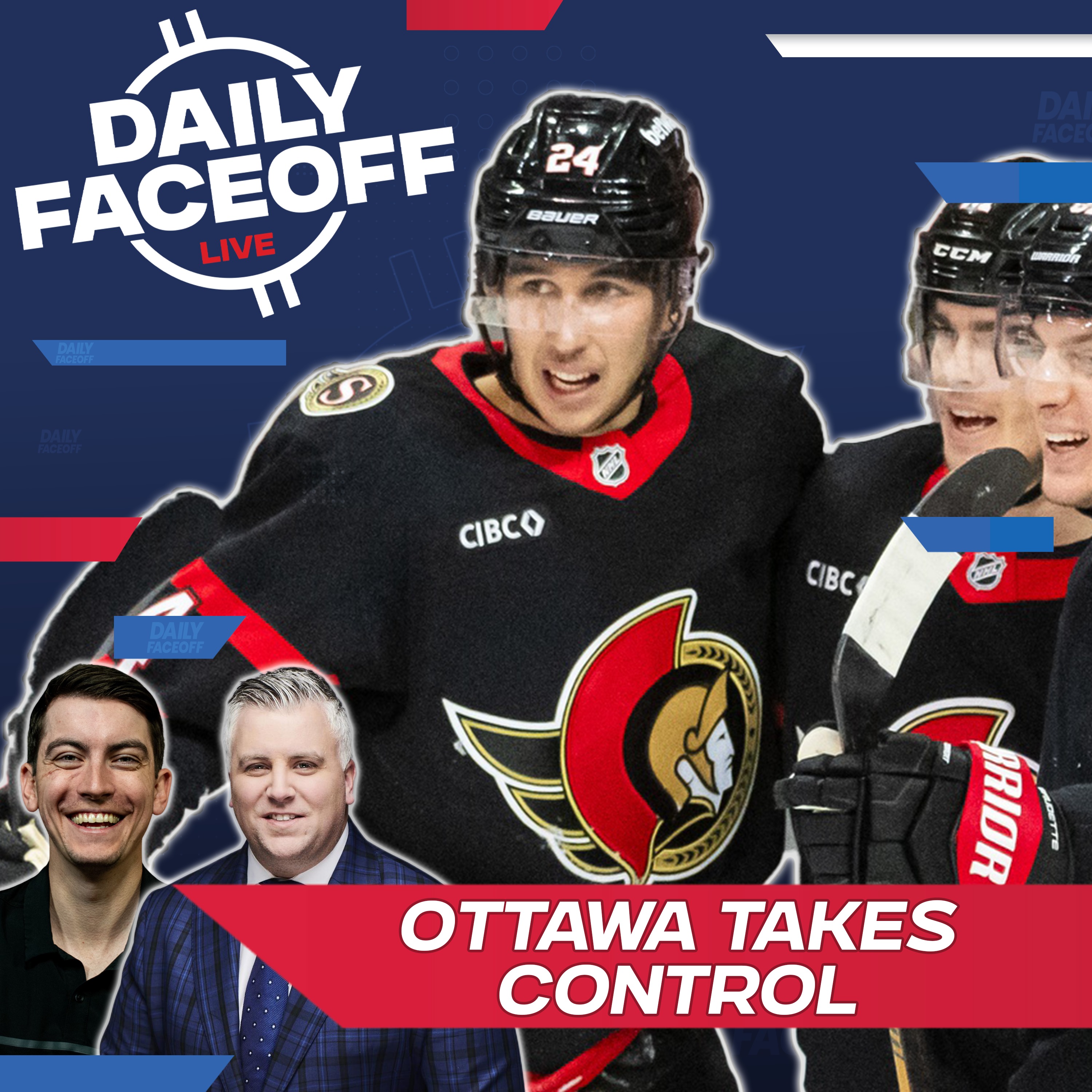The Sens Big Win Puts Them In Control Of Playoff Race | Daily Faceoff LIVE