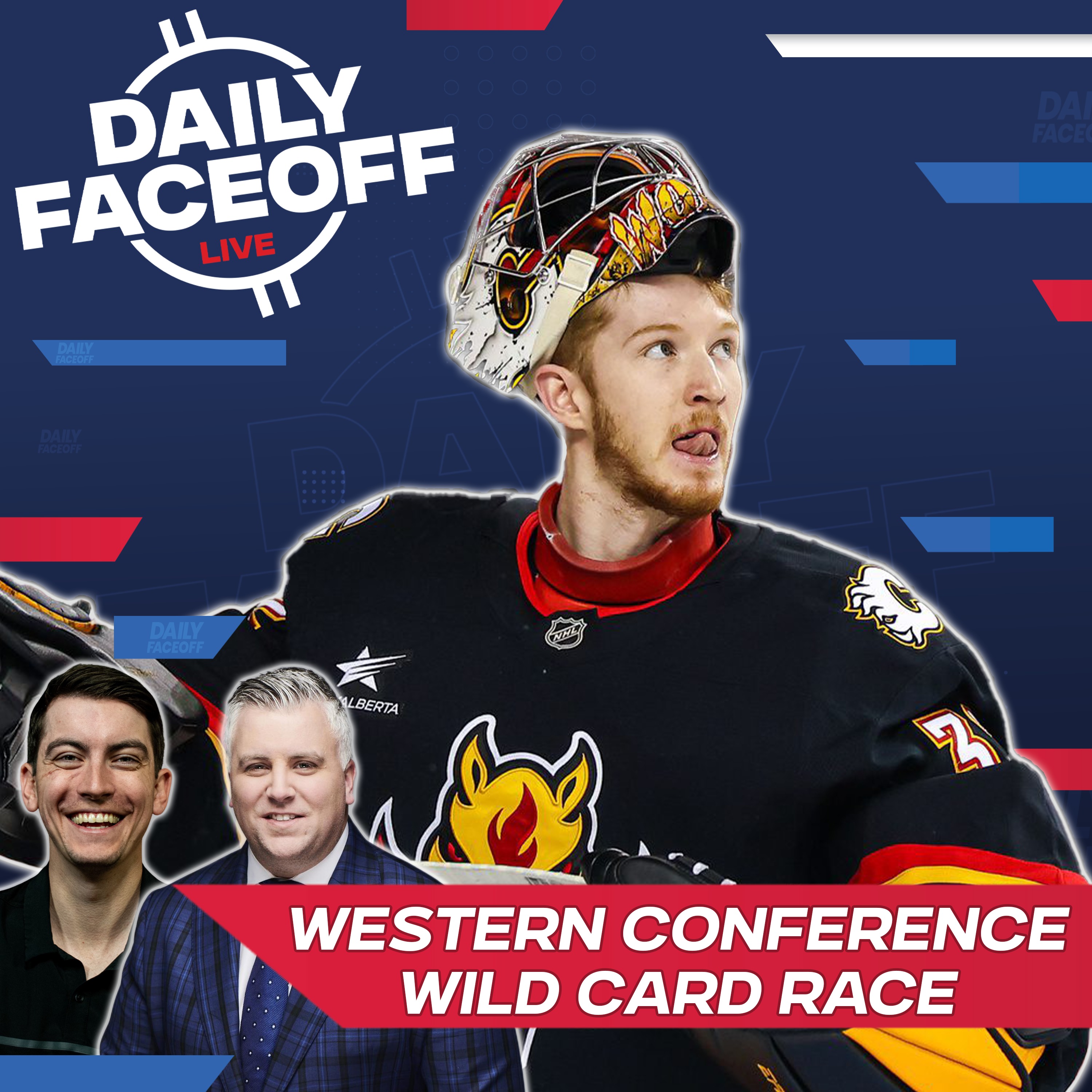 How Many Teams are in the Western Playoff Race? | Daily Faceoff LIVE