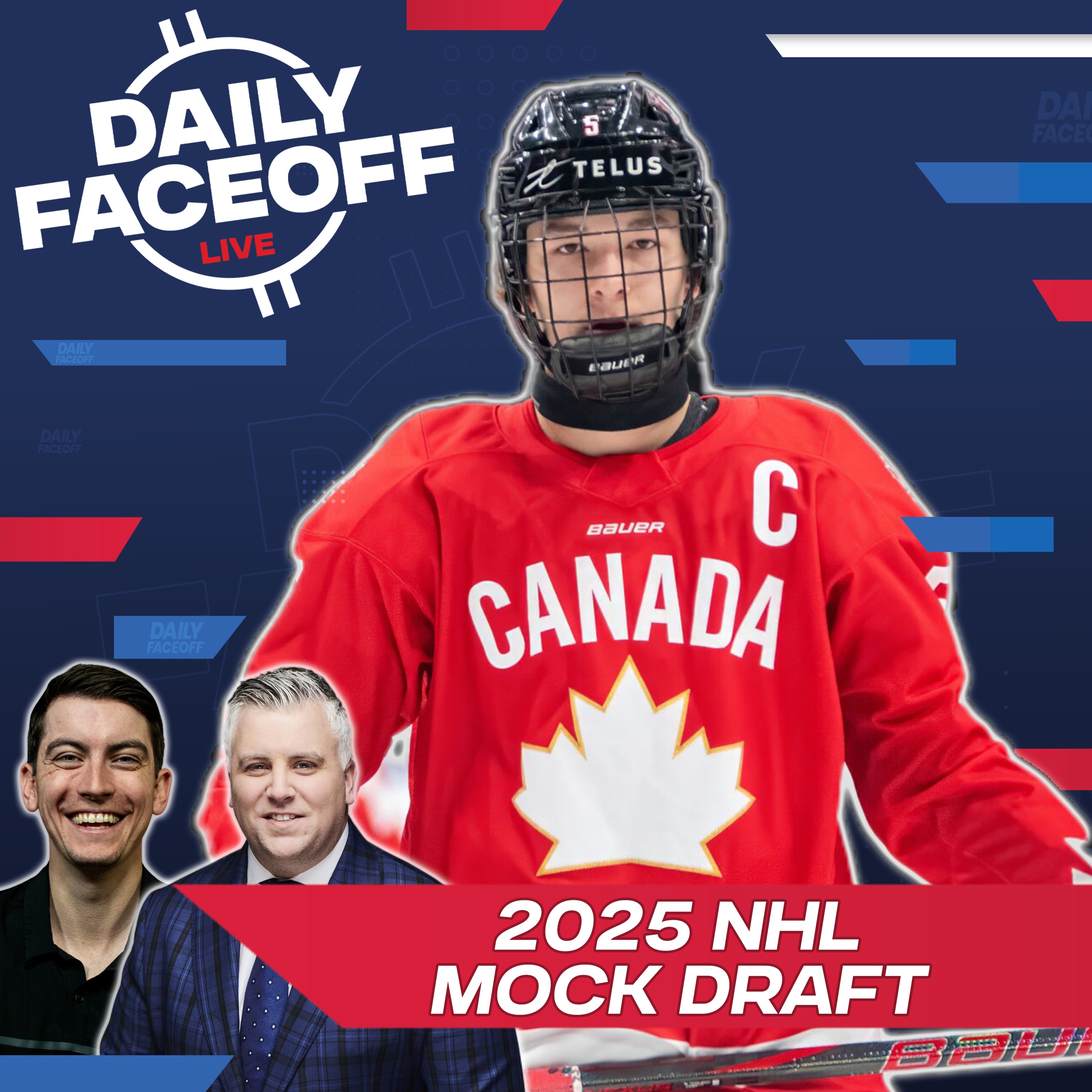 Mock Draft Time! Predicting the Top of the NHL Draft | Daily Faceoff LIVE