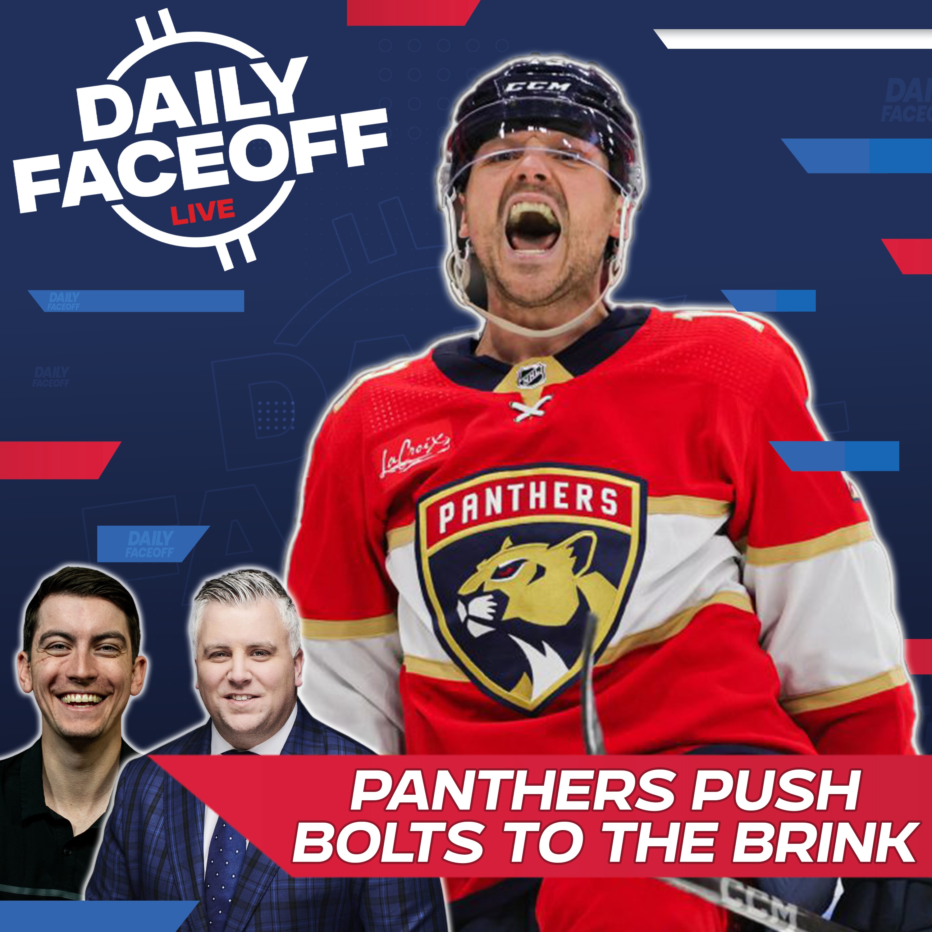 Panthers Push Lightning to Brink in the Battle of Florida | Daily Faceoff LIVE
