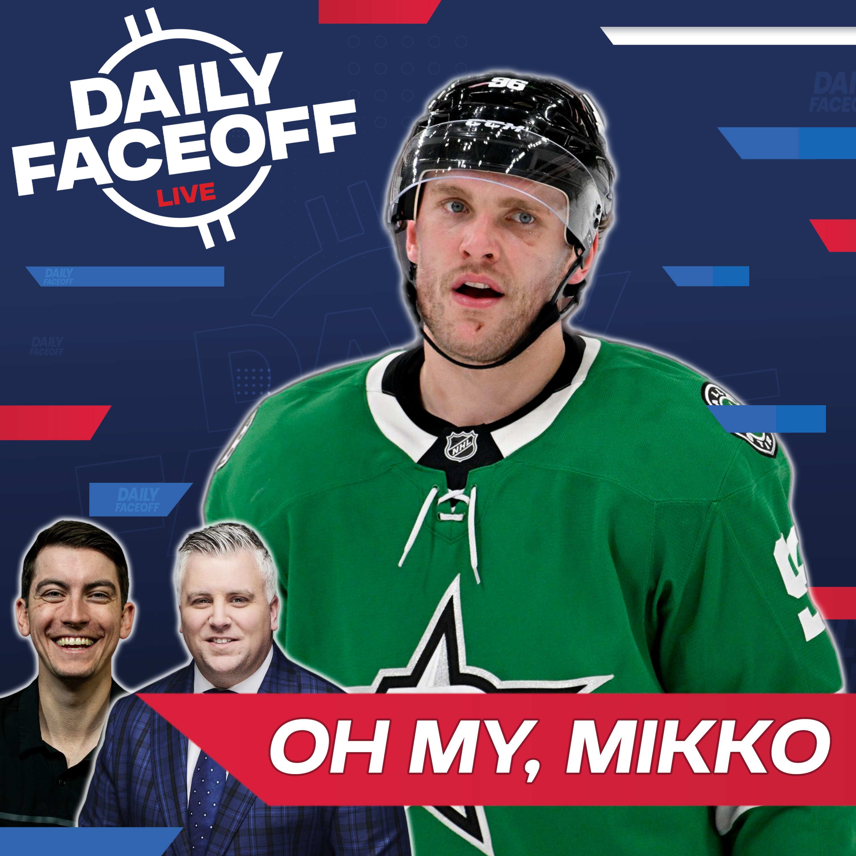 Oh my, Mikko! Stars Win Game 1 on the back of Rantanen | Daily Faceoff LIVE