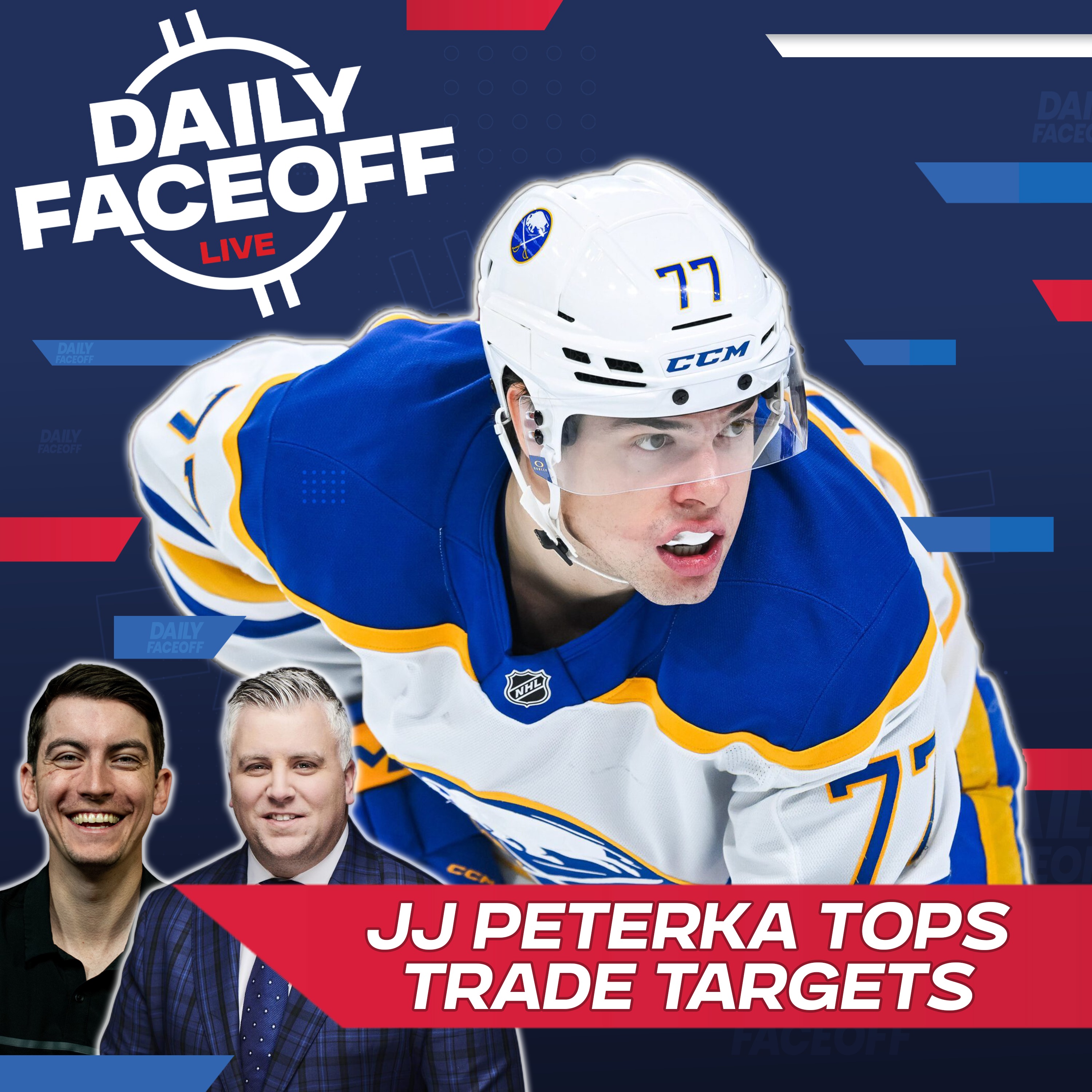 JJ Peterka Headlines First Trade Targets of Offseason | Daily Faceoff LIVE w/Frank Seravalli