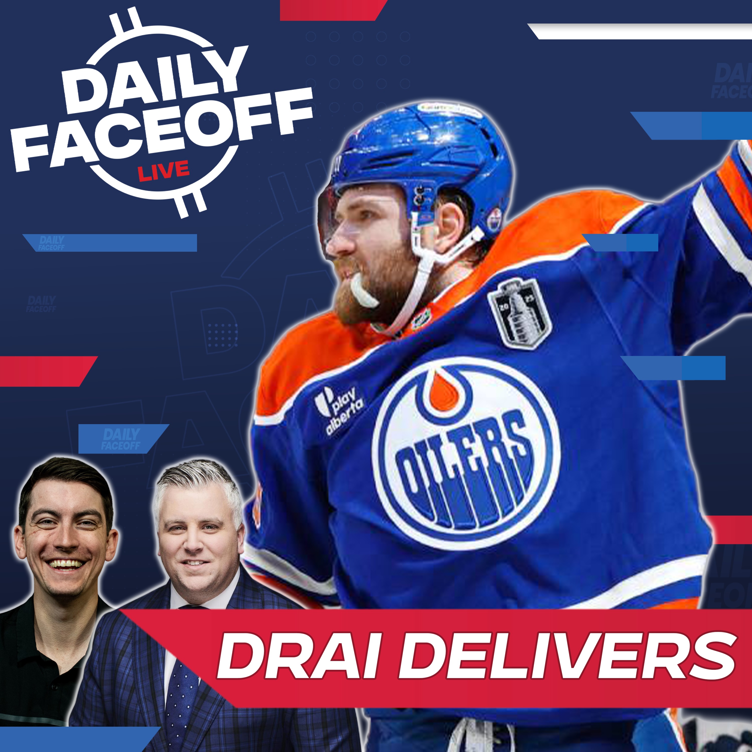 Drai Delivers: Oilers Lead 1-0 | Daily Faceoff LIVE