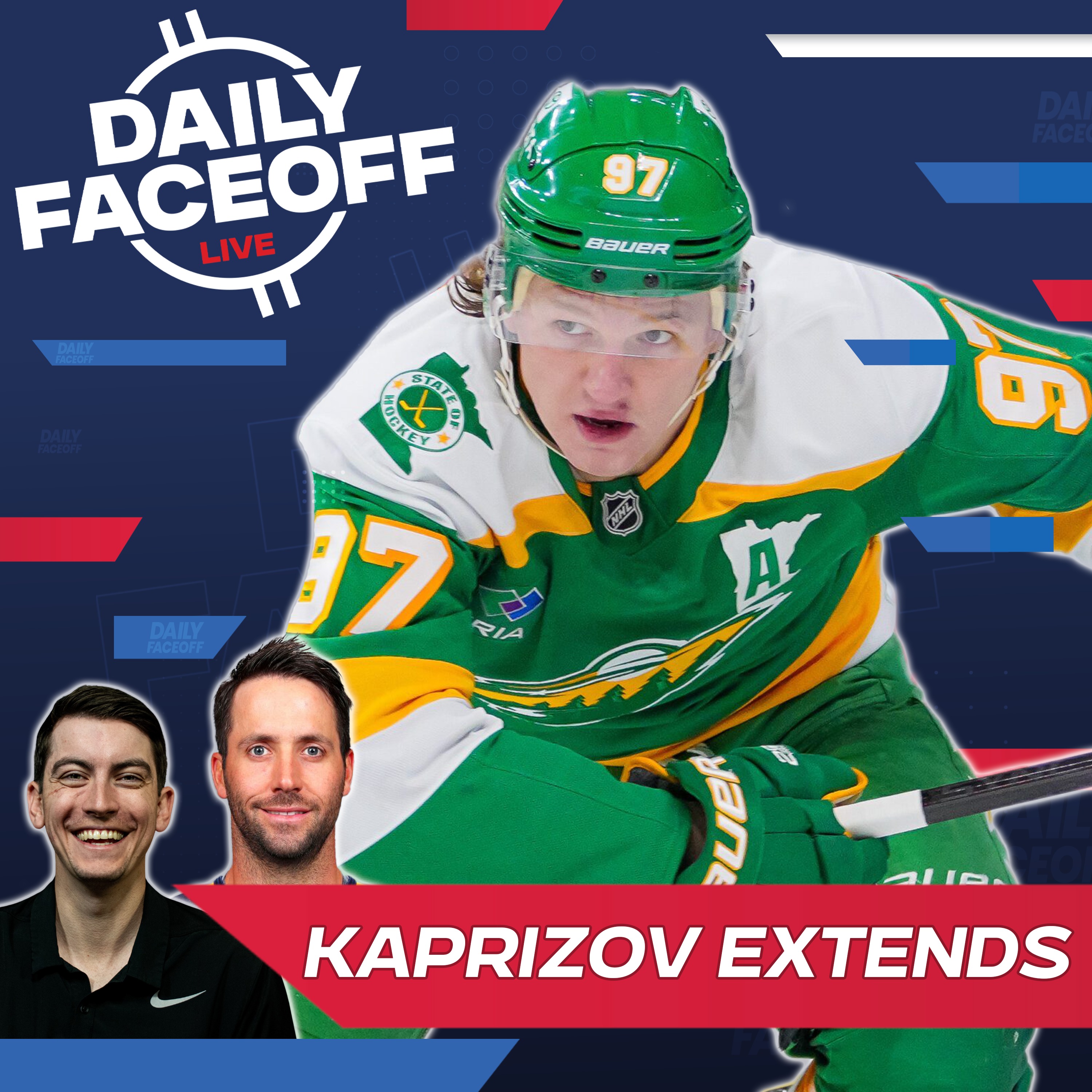 Kaprizov Signs Record Extension With Wild