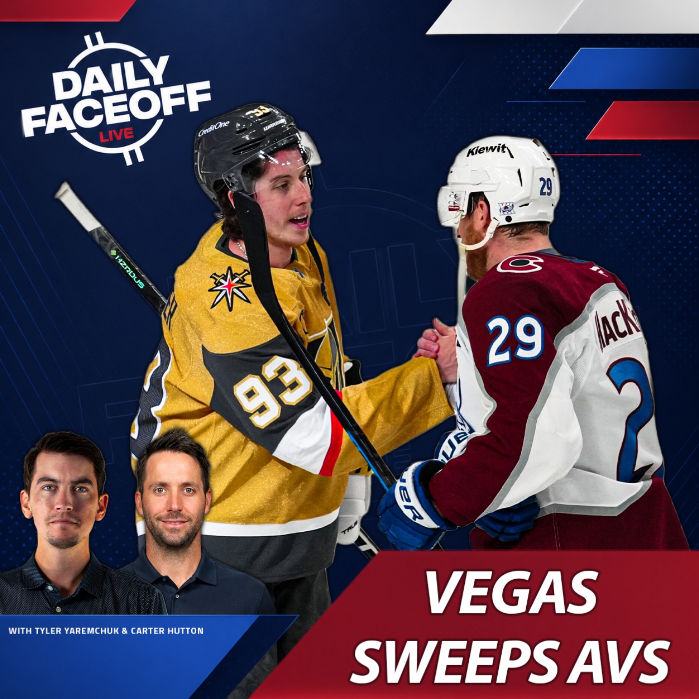 Golden Knights Sweep Colorado + Malkin Extends in Pittsburgh episode artwork