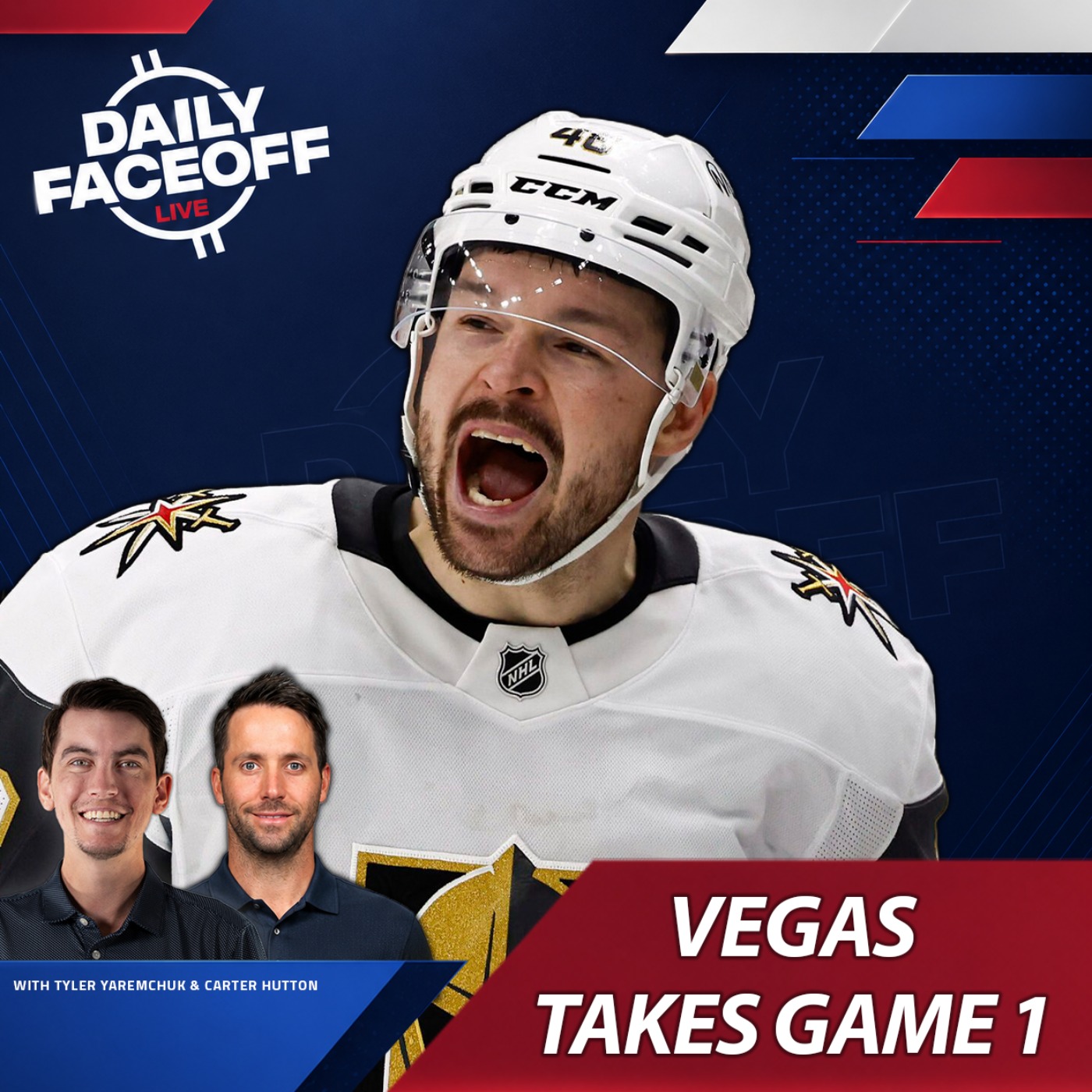 The Golden Knights Strike First + Analyzing the Yzerplan w/ Max Bultman episode artwork