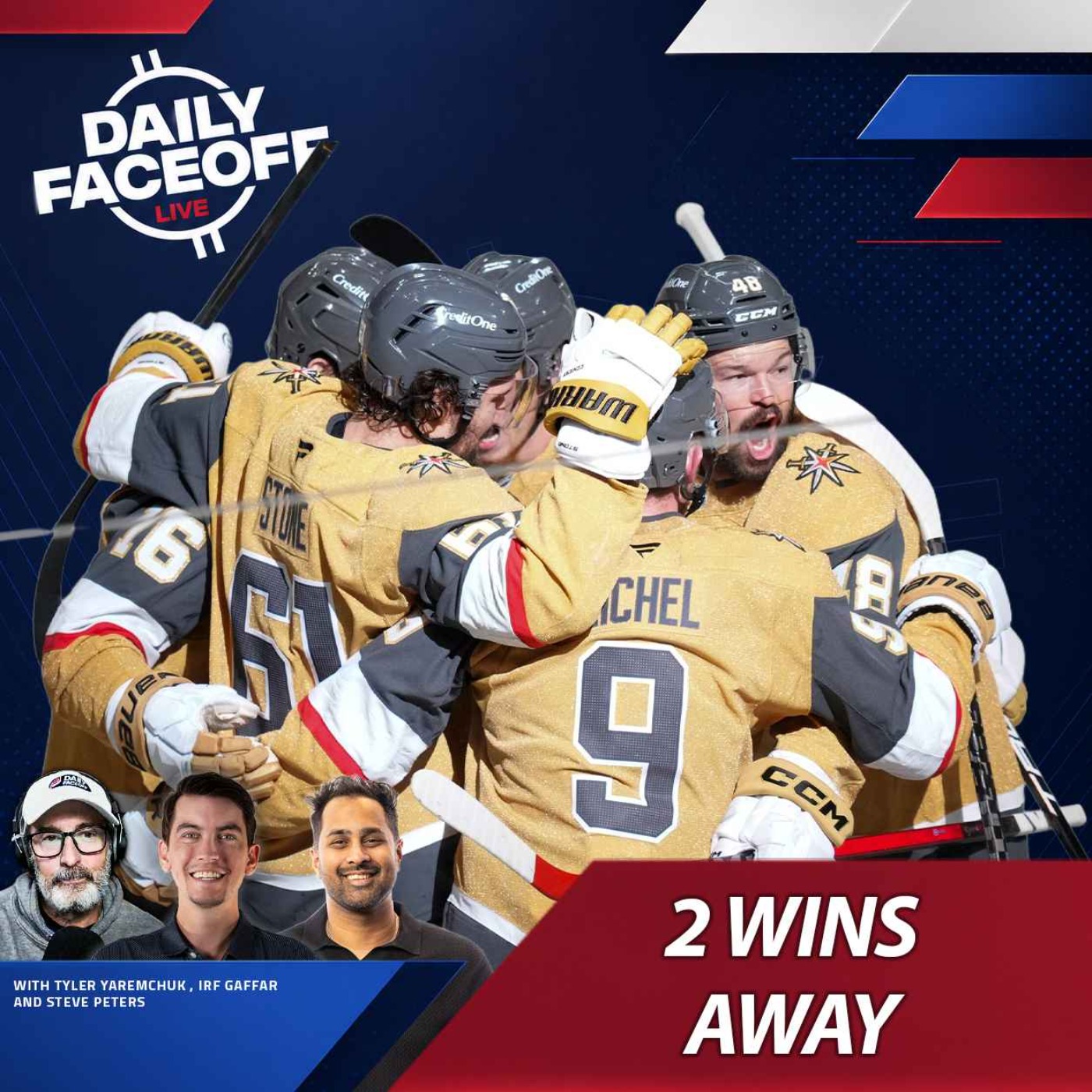 Live from Las Vegas: The Golden Knights Are Two Wins From Stanley episode artwork