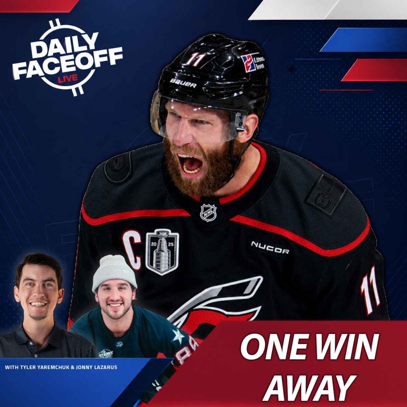 The Hurricanes Are One Win Away from the Stanley Cup | Daily Faceoff Live episode artwork