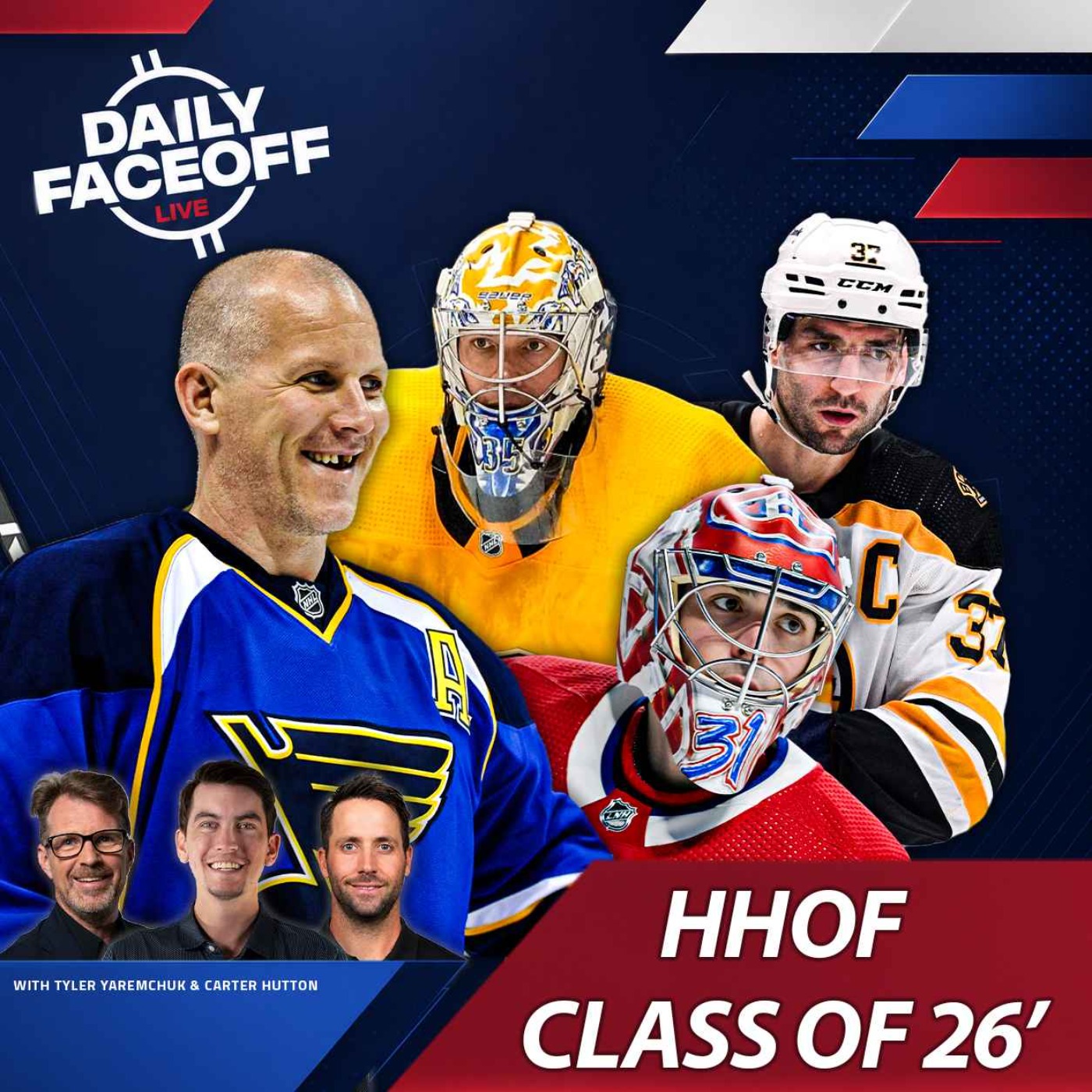 Price, Tkachuk & Bergeron headline 2026 HHOF Class