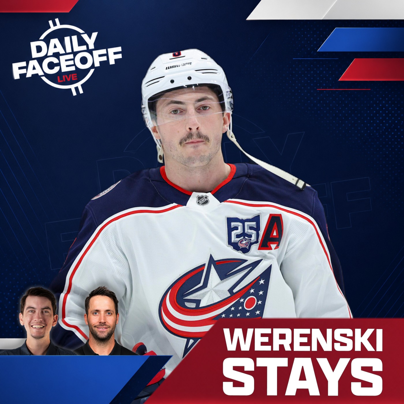 Werenski Stays, Offer Sheet Drama & The Oilers Busy July 1 episode artwork