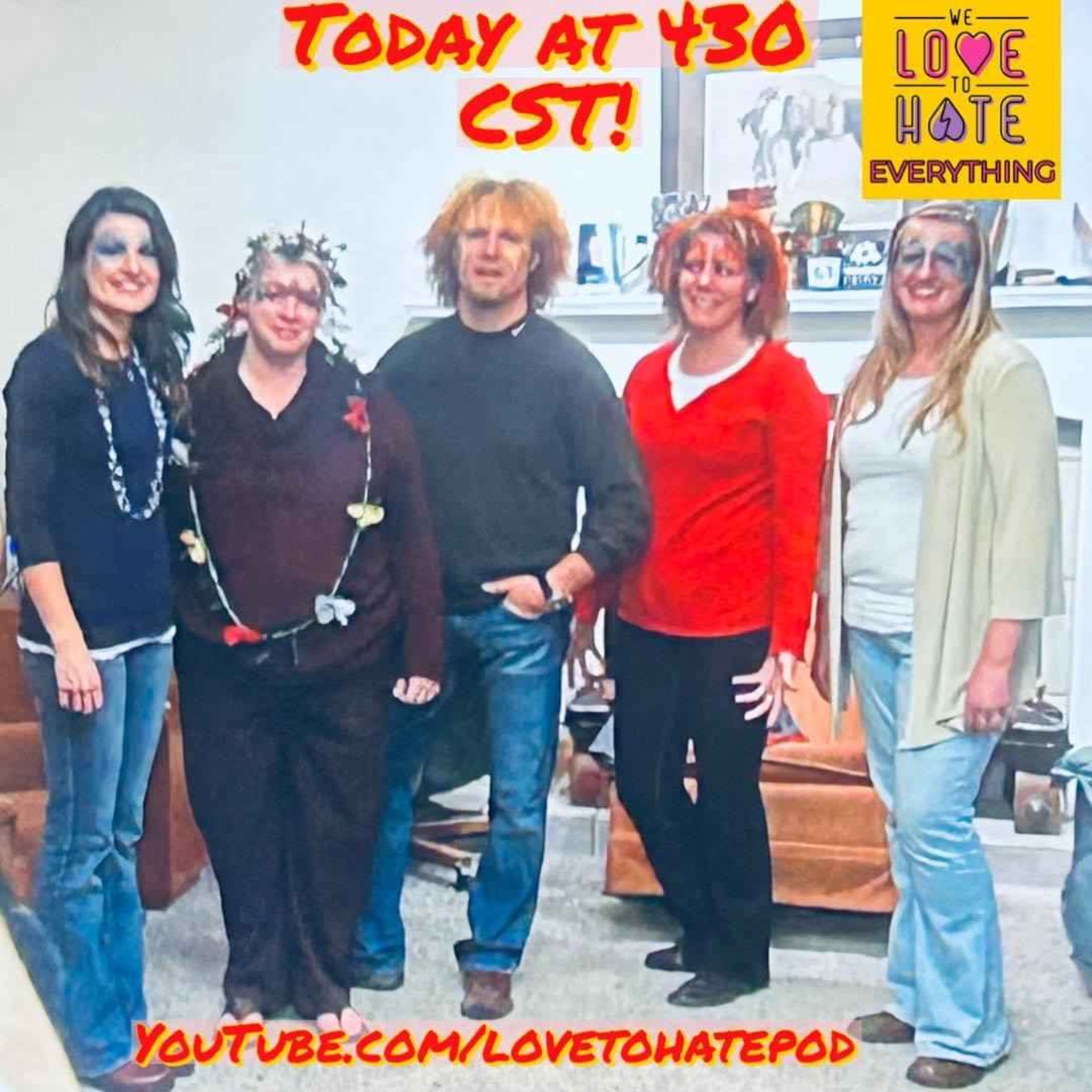 cover art for Halloween costume reveal, Hot Topics, Golden Bachelor, a watch-along of Sister Wives S18 E11 "Airing the Dirty Laundry"
