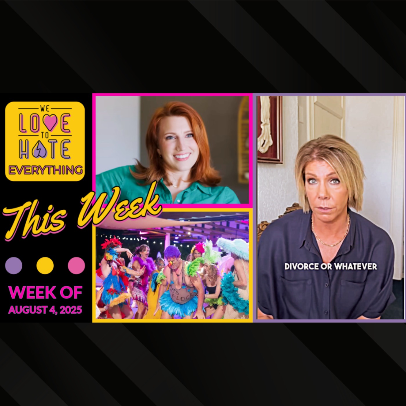 HOT TOPICS & BROWN TOWN 8/4/25 Plathville, JCS Hollywood Bowl, Destination X, AJLT cancelled & more!