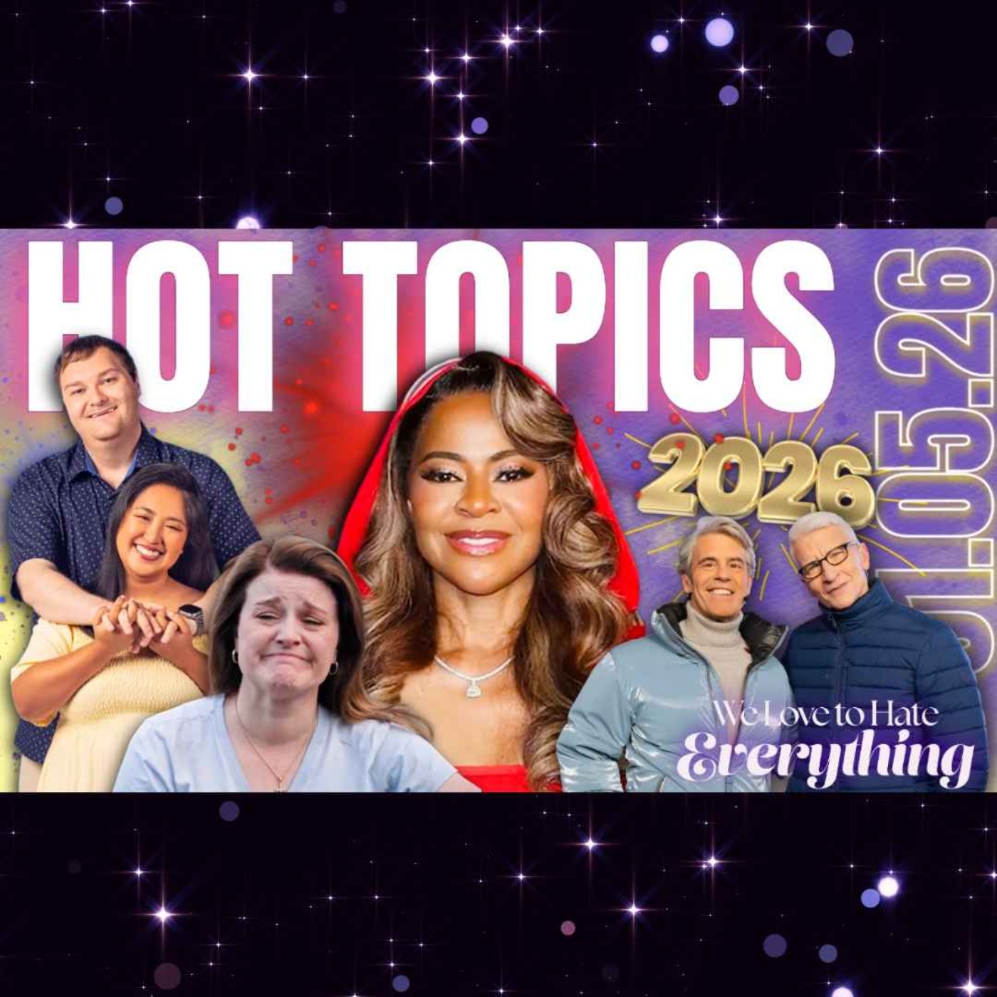 HOT TOPICS 1/6/26 NYE, Sister Wives, RHOSLC, Before the 90 Days, Ginger Minj drama & more!!!