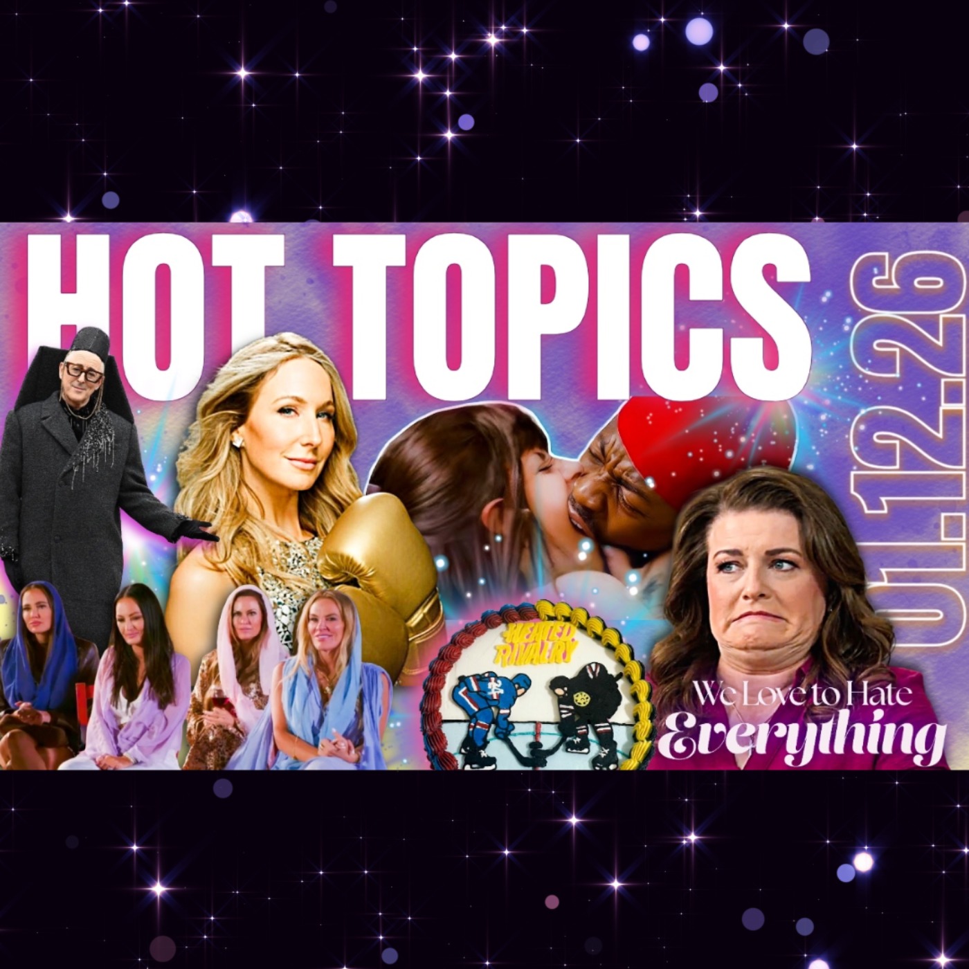 HOT TOPICS 1/13/26 Golden Globes, Sister Wives Tell All, Heated Rivalry, B90, RHOSLC & more!!!