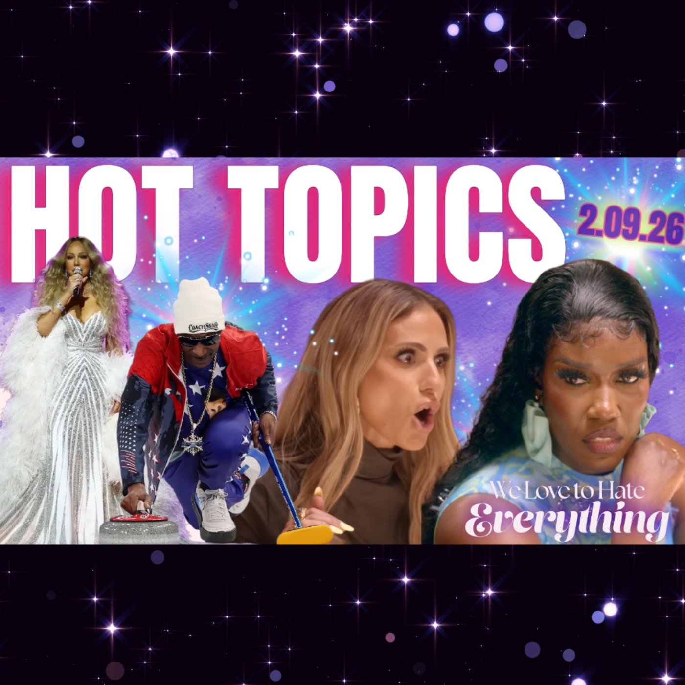 HOT TOPICS 2/9/26 Olympics, Super Bowl LX, Suddenly Amish, RHOBH, Traitors & more!!!