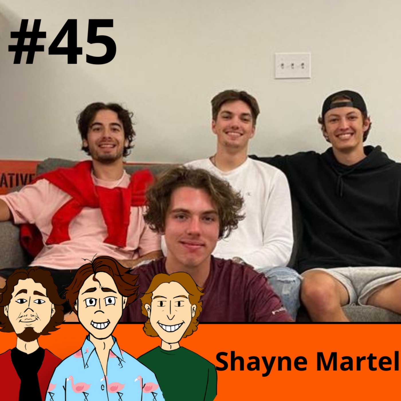 cover art for #45 - Shayne Martel