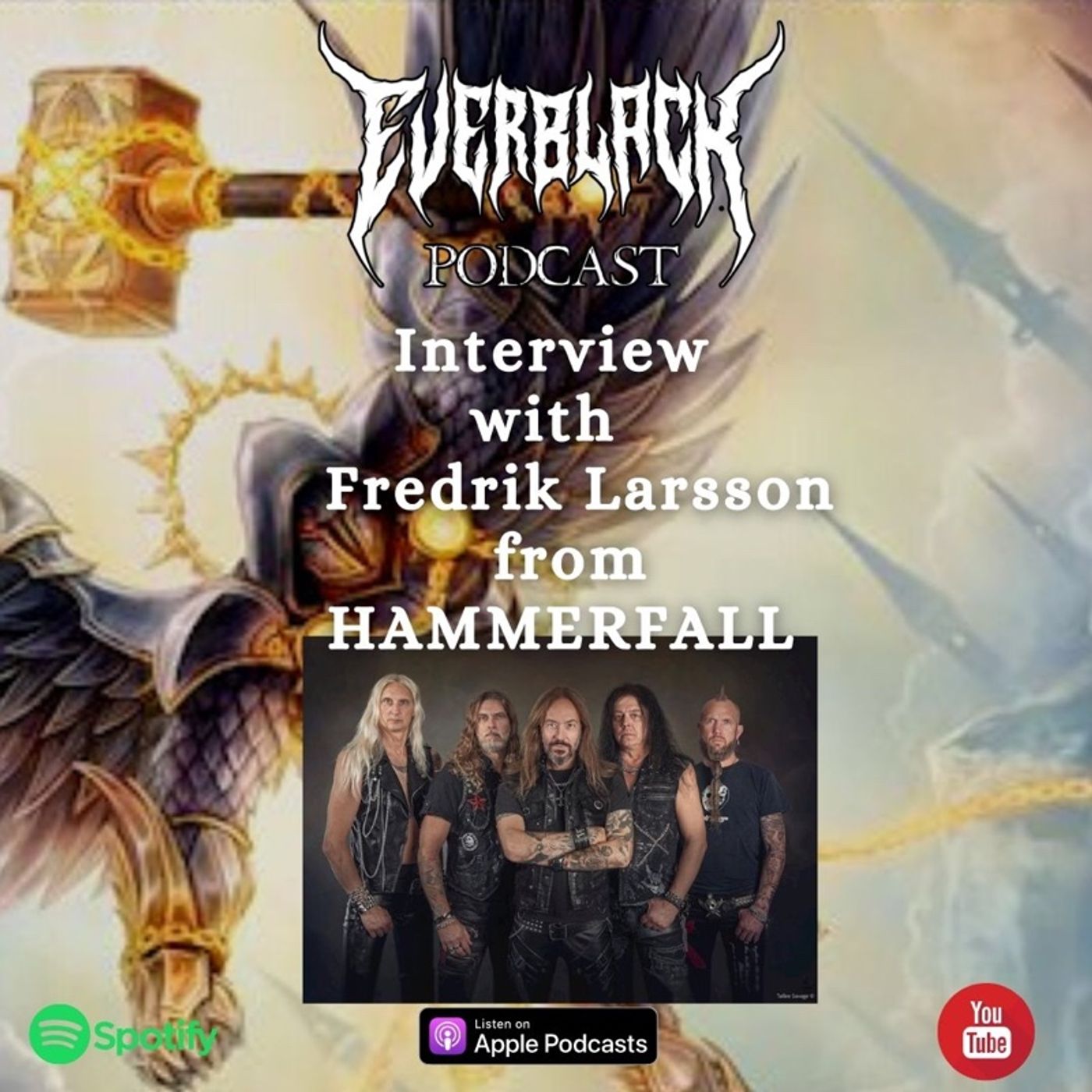 Fredrik Larsson from HammerFall talks "Hammer Of Dawn"