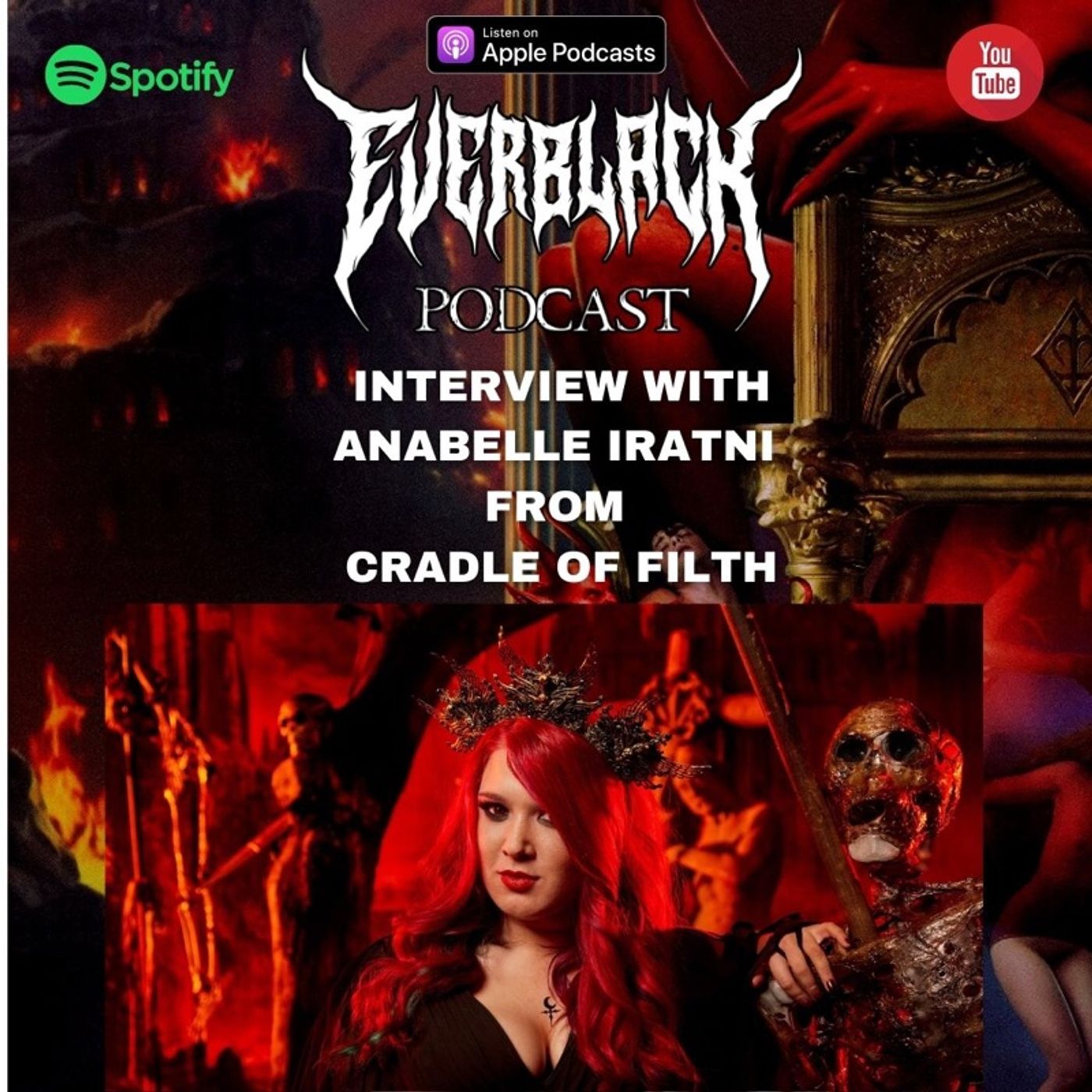 Anabelle Iratni from CRADLE OF FILTH talks ‘Existence Is Futile’