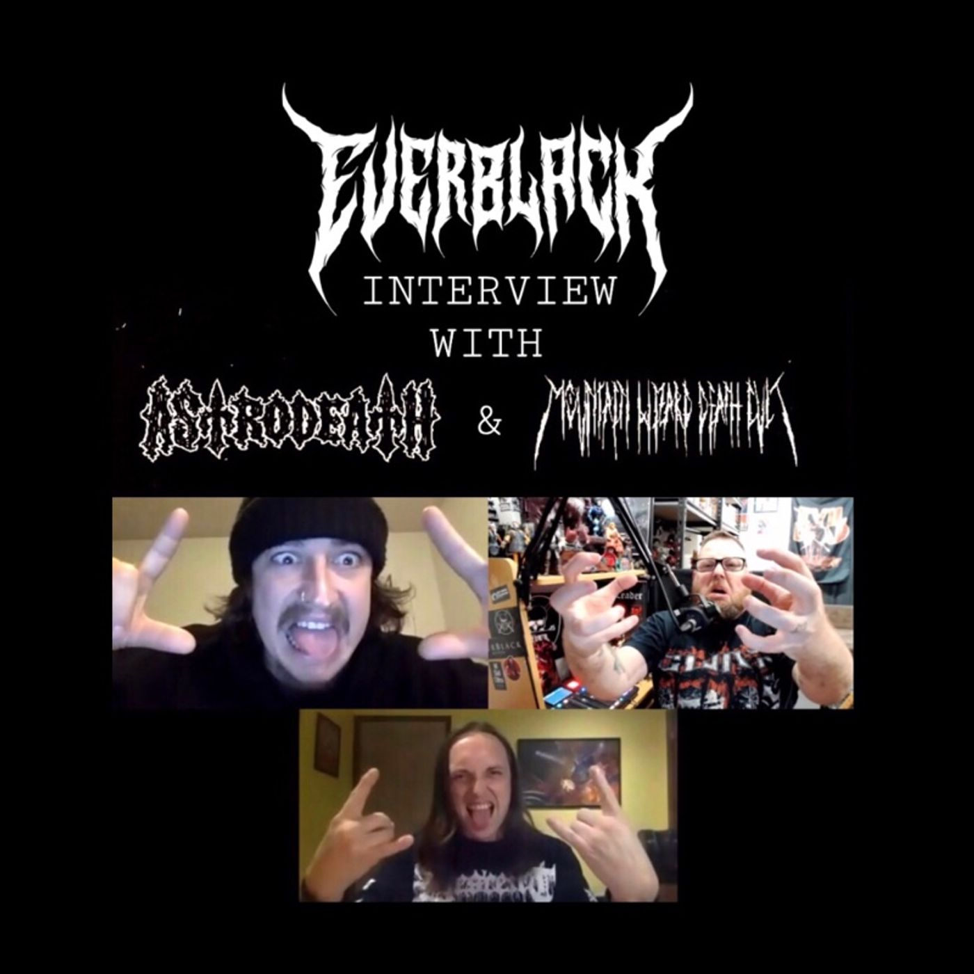 Astrodeath and Mountain Wizard Death Cult talk 'Wretched Invasion' split, Aftermath Fest and more!