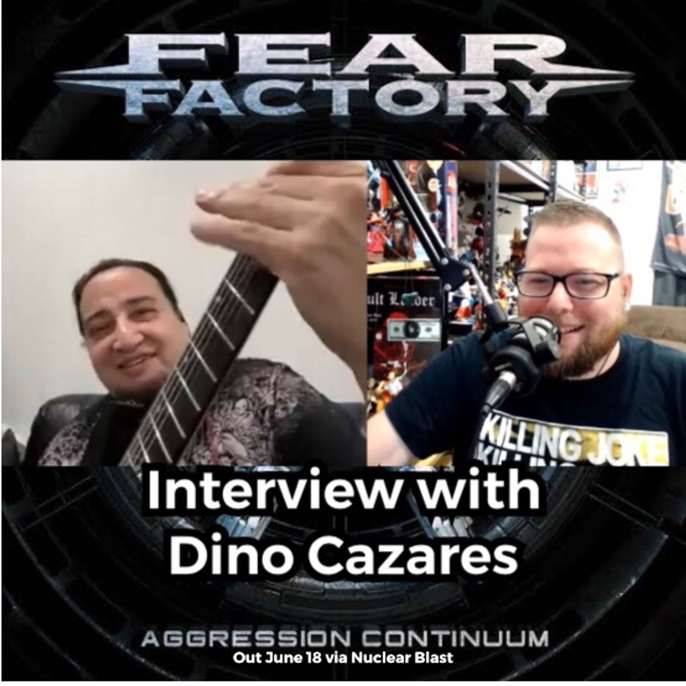 Dino Cazares from Fear Factory talks Aggression Continuum, vinyl reissues and future of the band