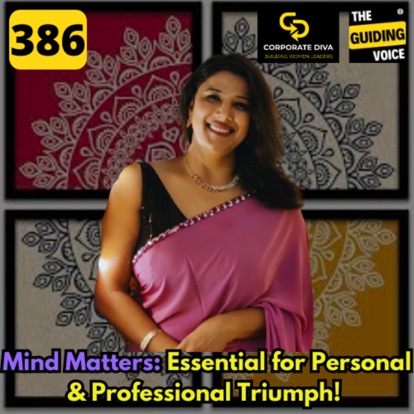 Mandala art for mindfulness and mental wellness | Divya Mehrotra | #TGV386 | #TGVCorporateDiva