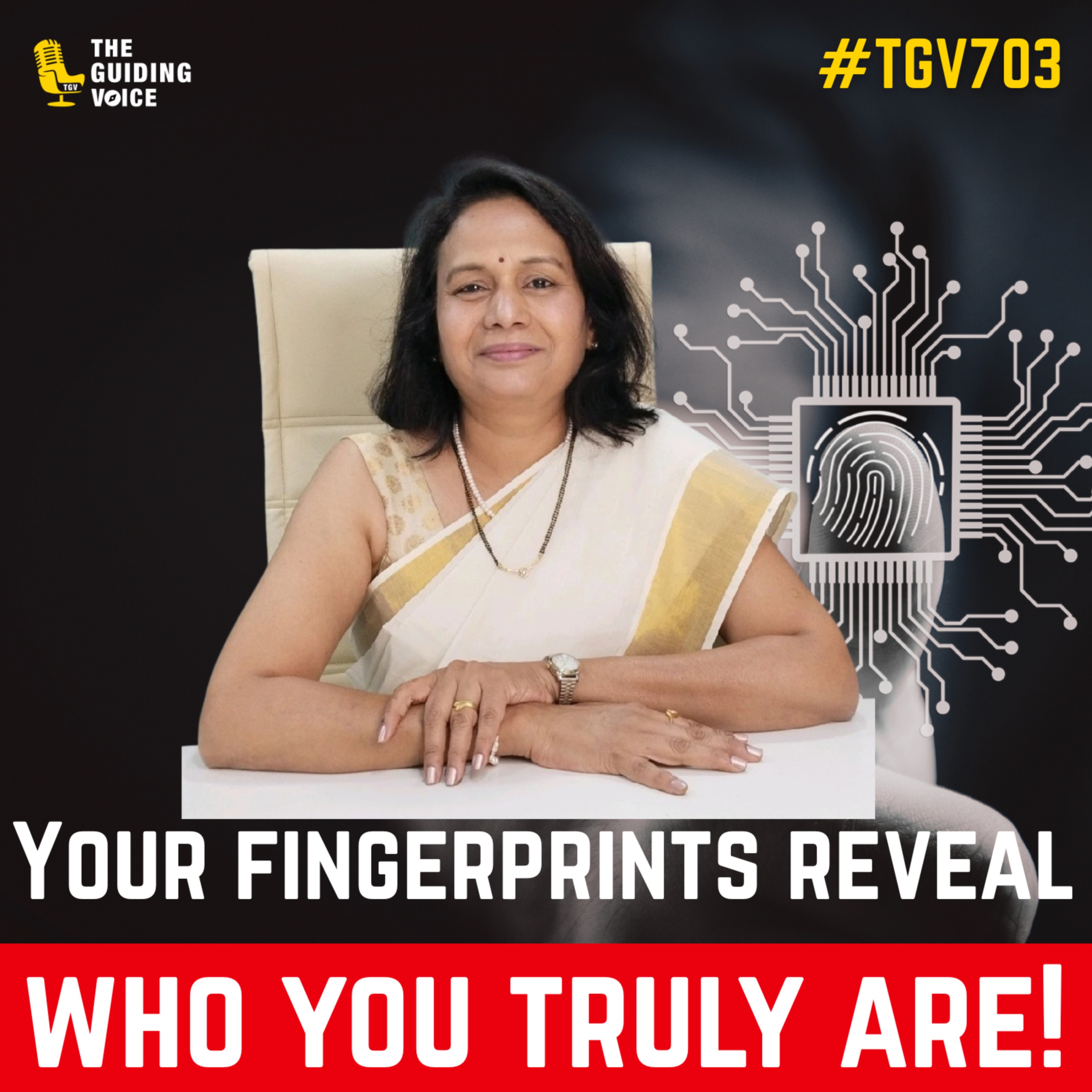 Does your fingerprints decide your career? | Shilpa Bhosle | #TGV703