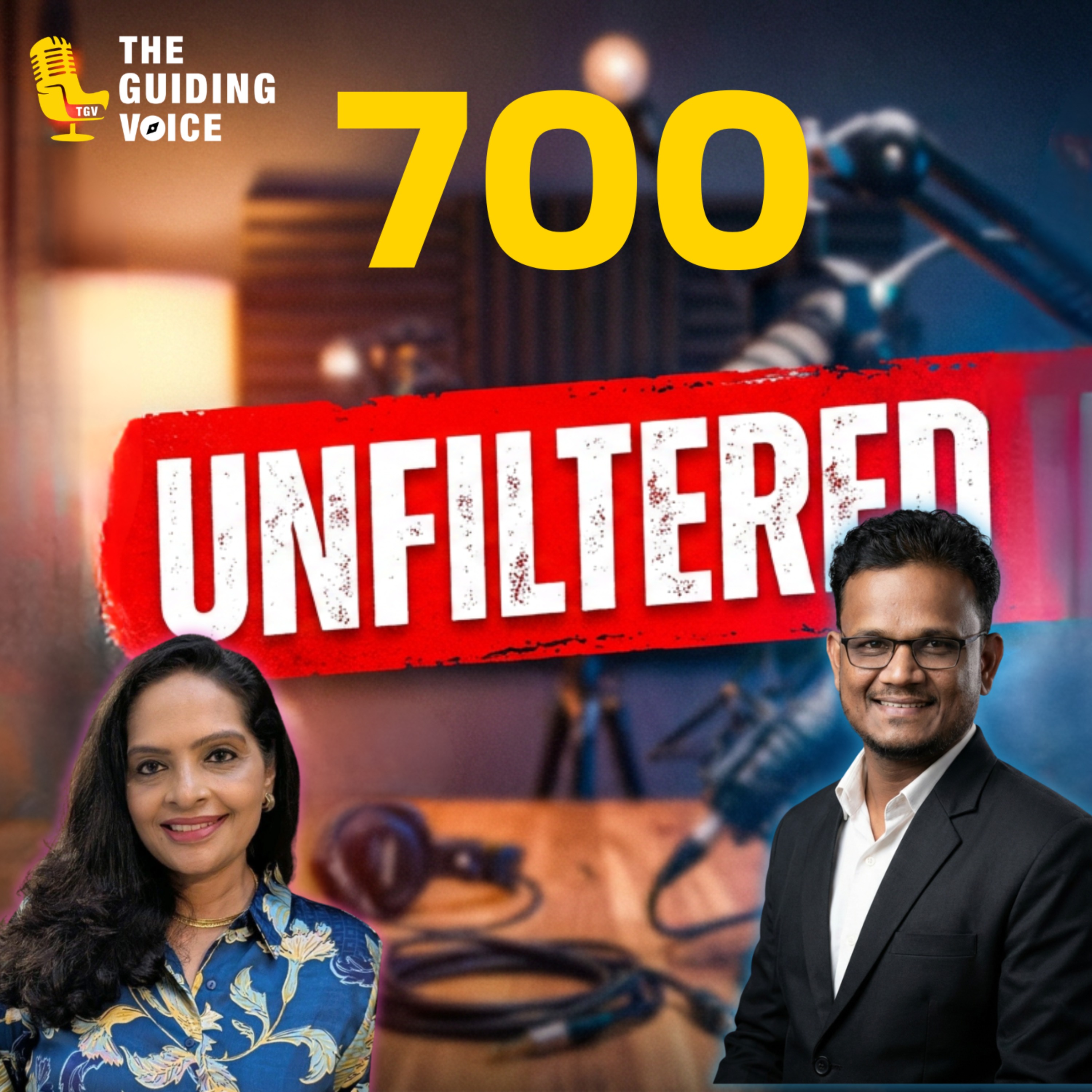 The Guiding Voice podcast's journey of 700 Episodes | Kavitha Garla & Naveen Samala | #TGV700
