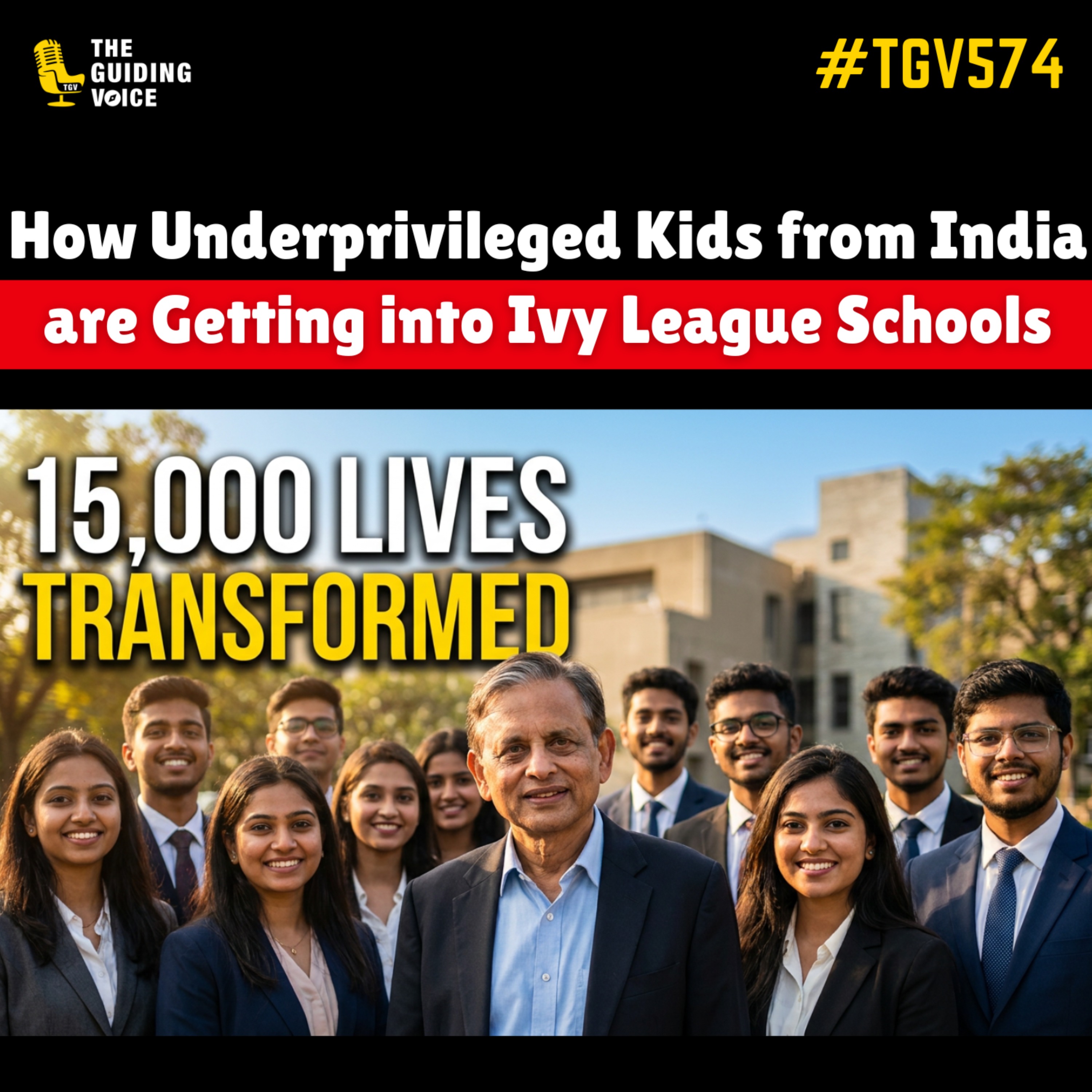 Transformed Over 15000 lives through free education | Dr. Abraham George | #TGV574 episode artwork