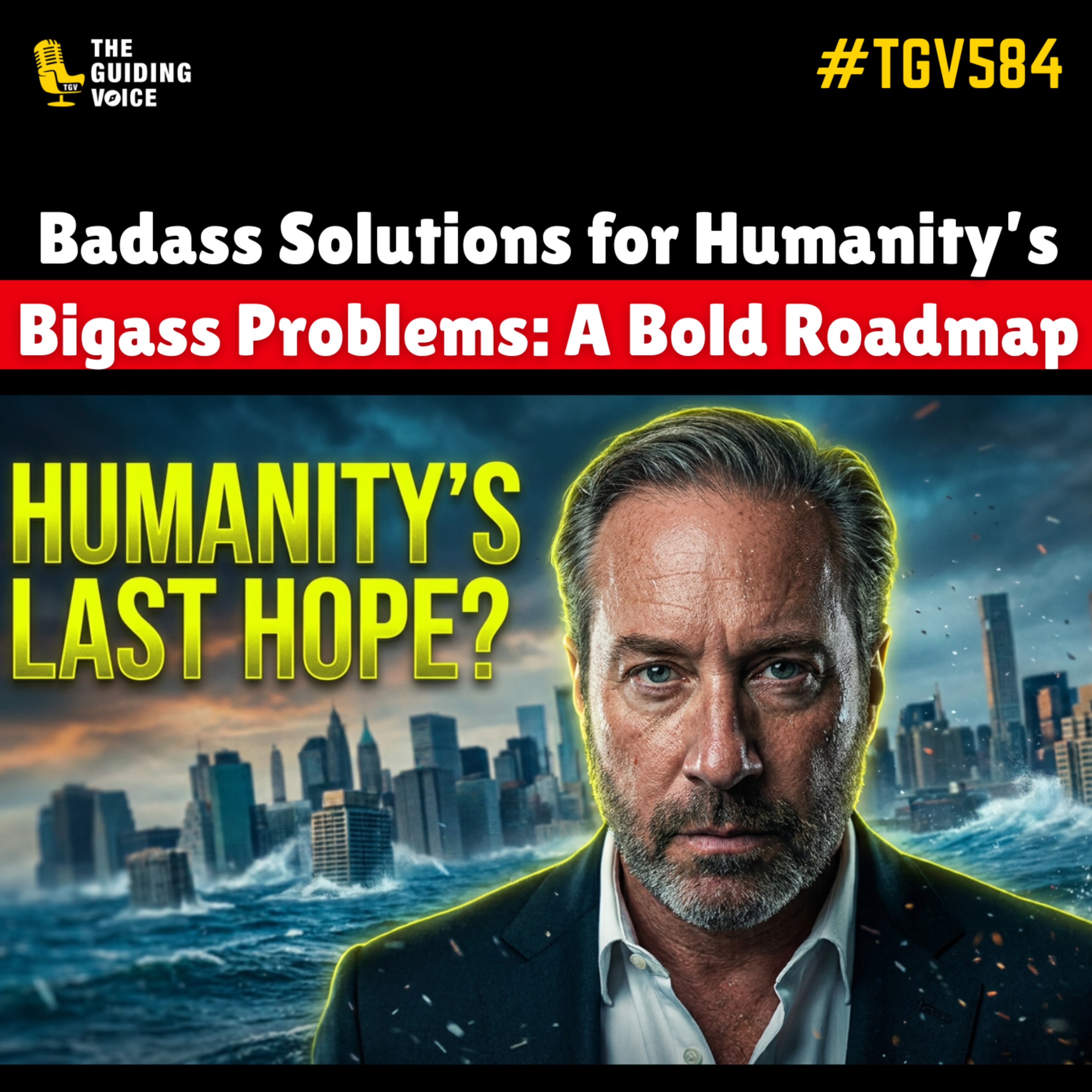 Badass Solutions for Humanity’s Bigass Problems: A Bold Roadmap | Mitch Francis | #TGV584 episode artwork
