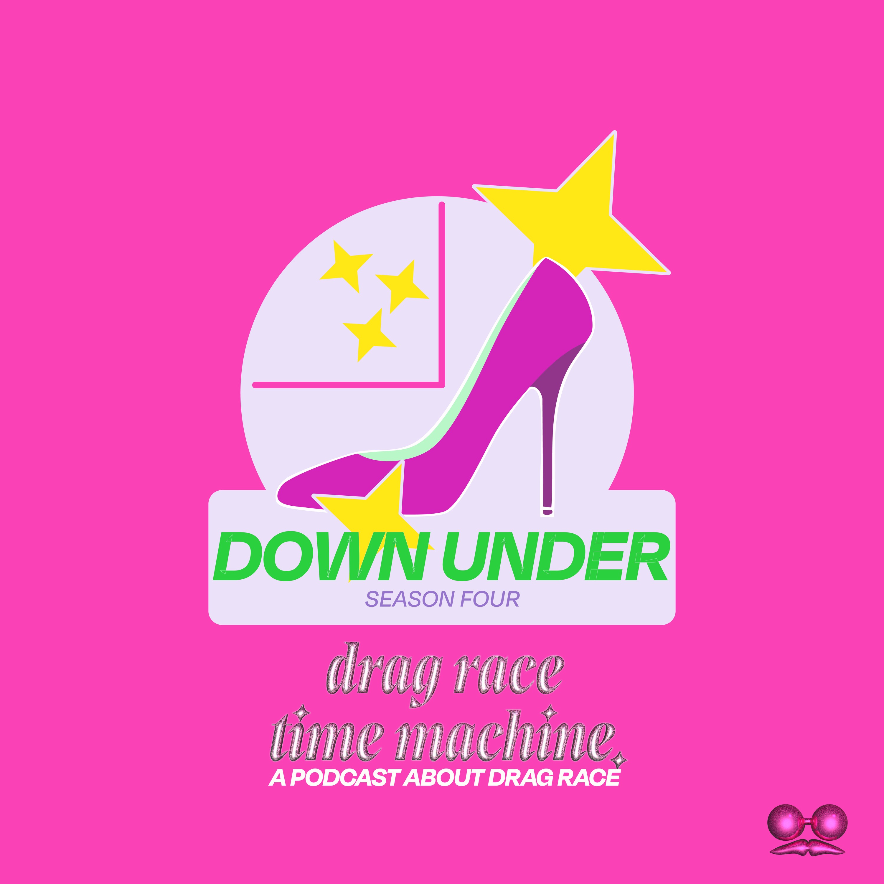 Drag Race Time Machine: Down Under Edition (S4 EP1: Doubling Down) episode artwork