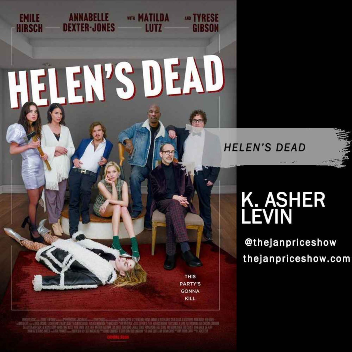 cover art for K. Asher Levin - Helen’s Dead