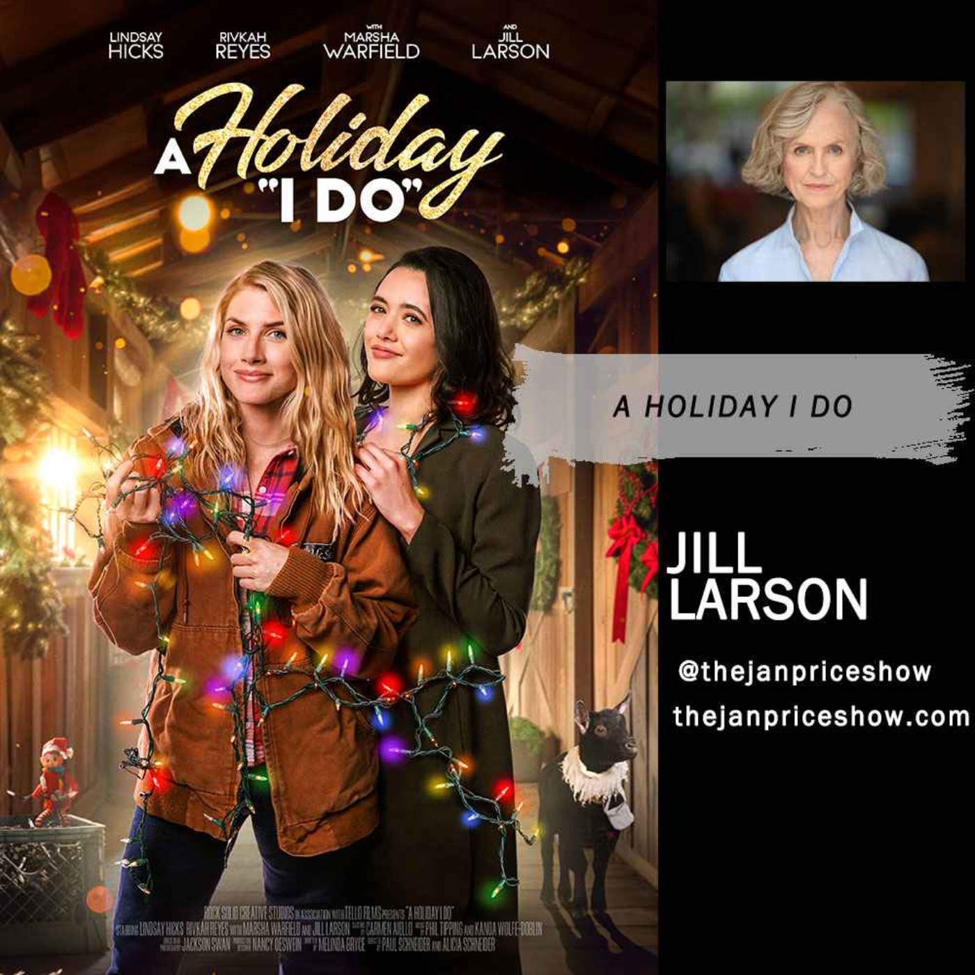 cover art for Jill Larson - A Holiday "I Do"