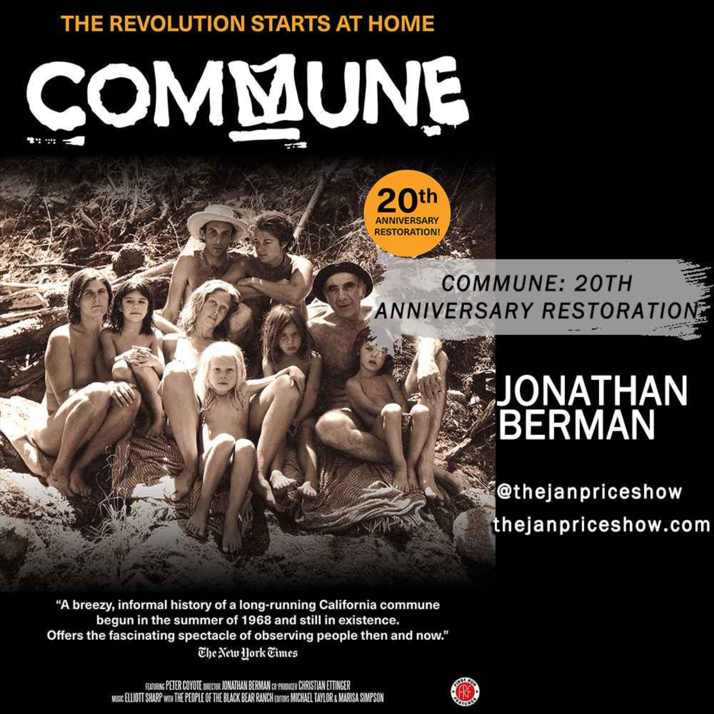 Jonathan Berman on COMMUNE – Inside the Utopian Experiment That Challenged America