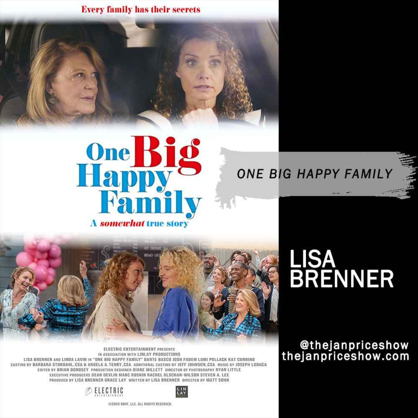Lisa Brenner on One Big Happy Family – Comedy, DNA Surprises & Linda Lavin’s Final Role