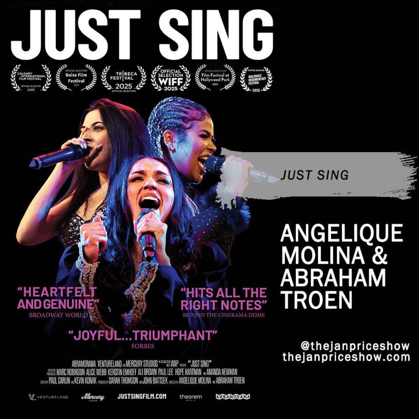 Angelique Molina & Abraham Troen on Just Sing | A Cappella Dreams & Coming-of-Age