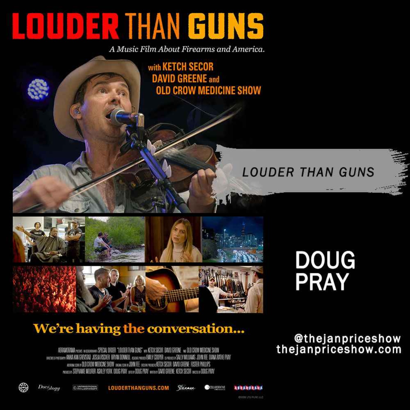 Doug Pray on "Louder Than Guns" | Music, Dialogue & Finding Common Ground in America’s Gun Debate