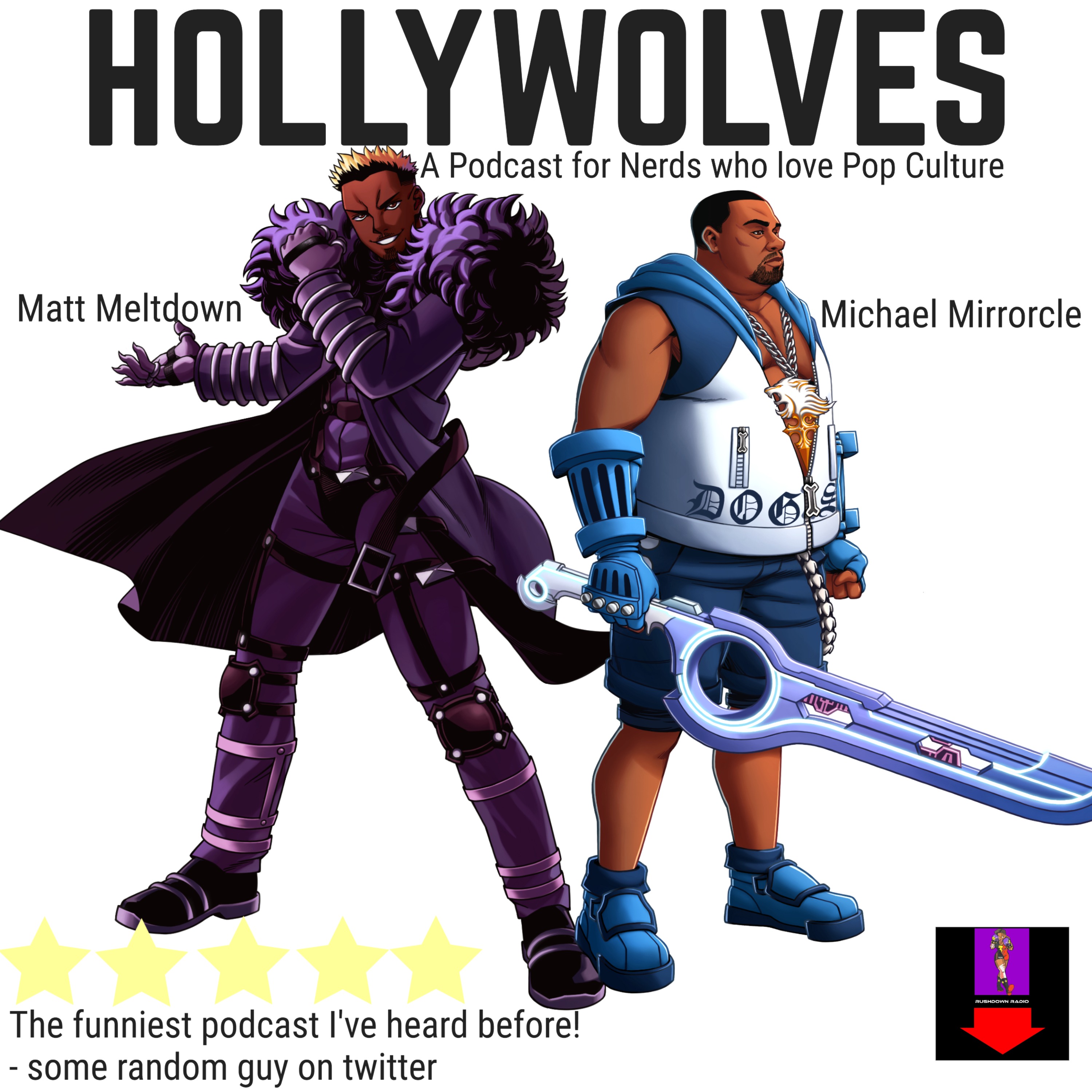 Hollywolves - The Phoenix put her pussy on his sideburn