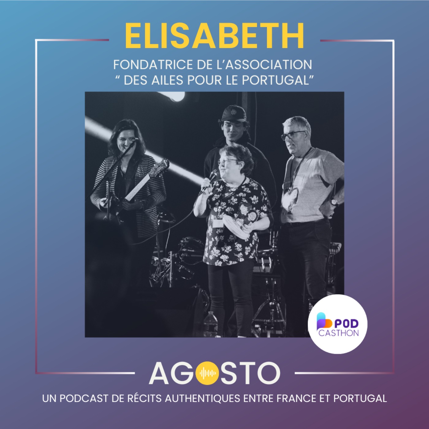 Elisabeth, fondatrice de l'association Des Ailes pour le Portugal