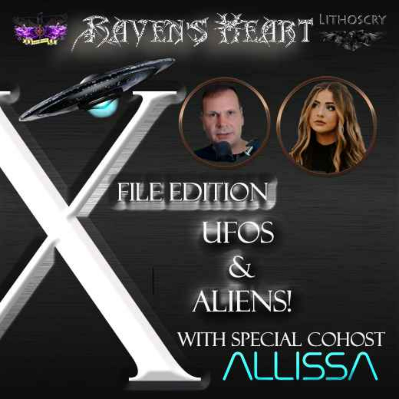 cover art for X File Edition:  UFOs & Aliens with Special Cohost Allissa