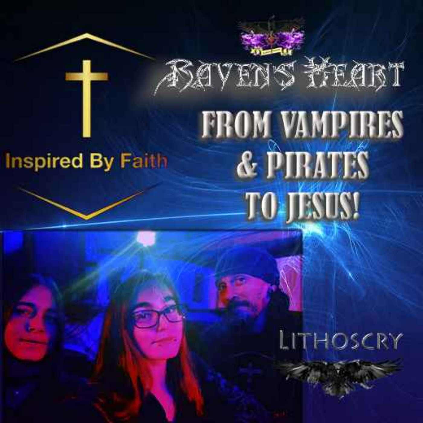 cover art for Inspired By Faith:  From Vampires & Pirates to Jesus! 