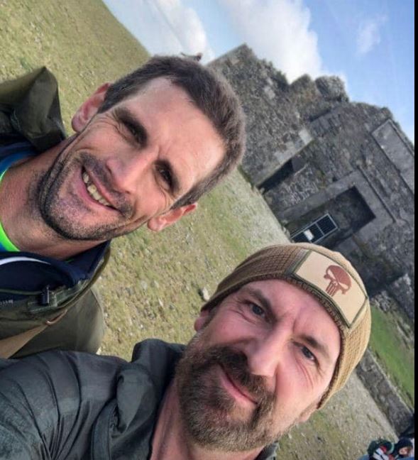 7 Marathons in 7 days carrying 80 pounds