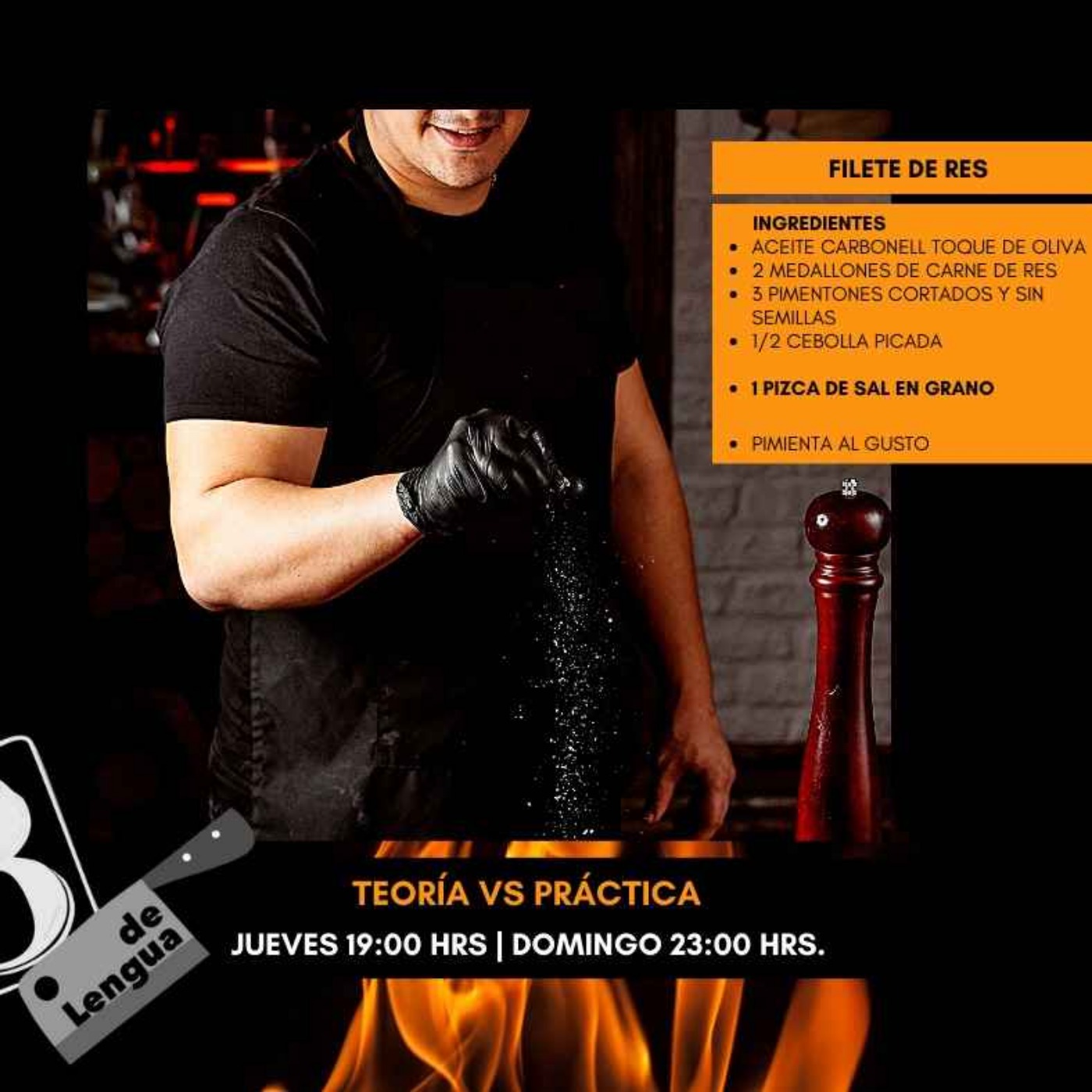 TRES DE LENGUA