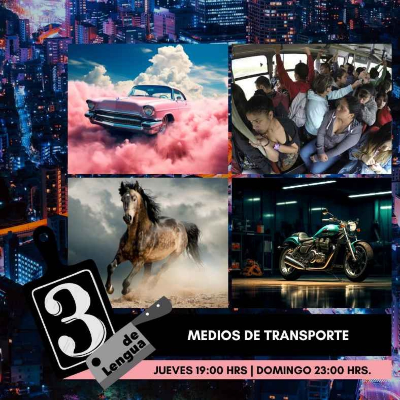 TRES DE LENGUA