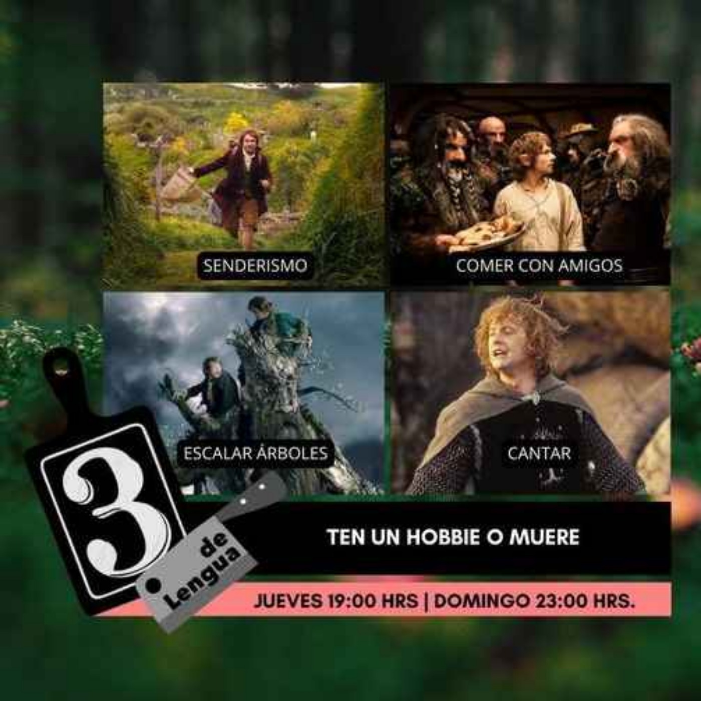 TRES DE LENGUA