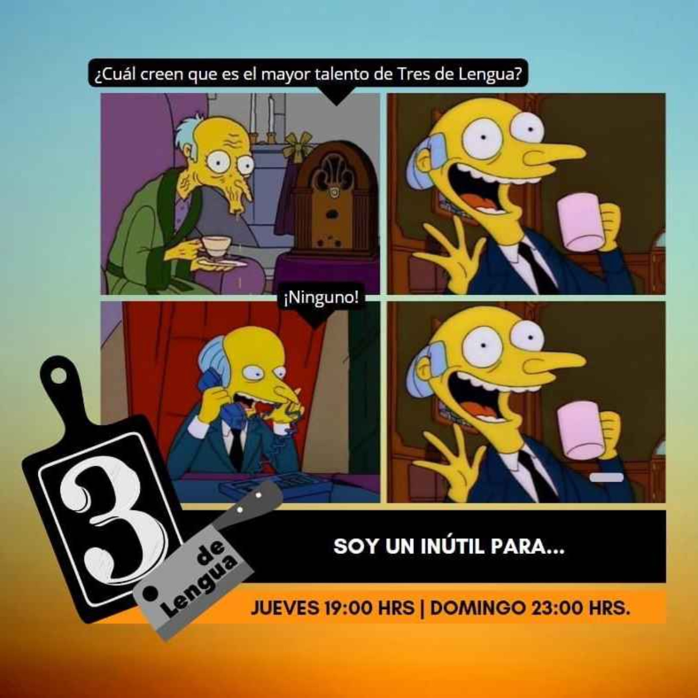 TRES DE LENGUA